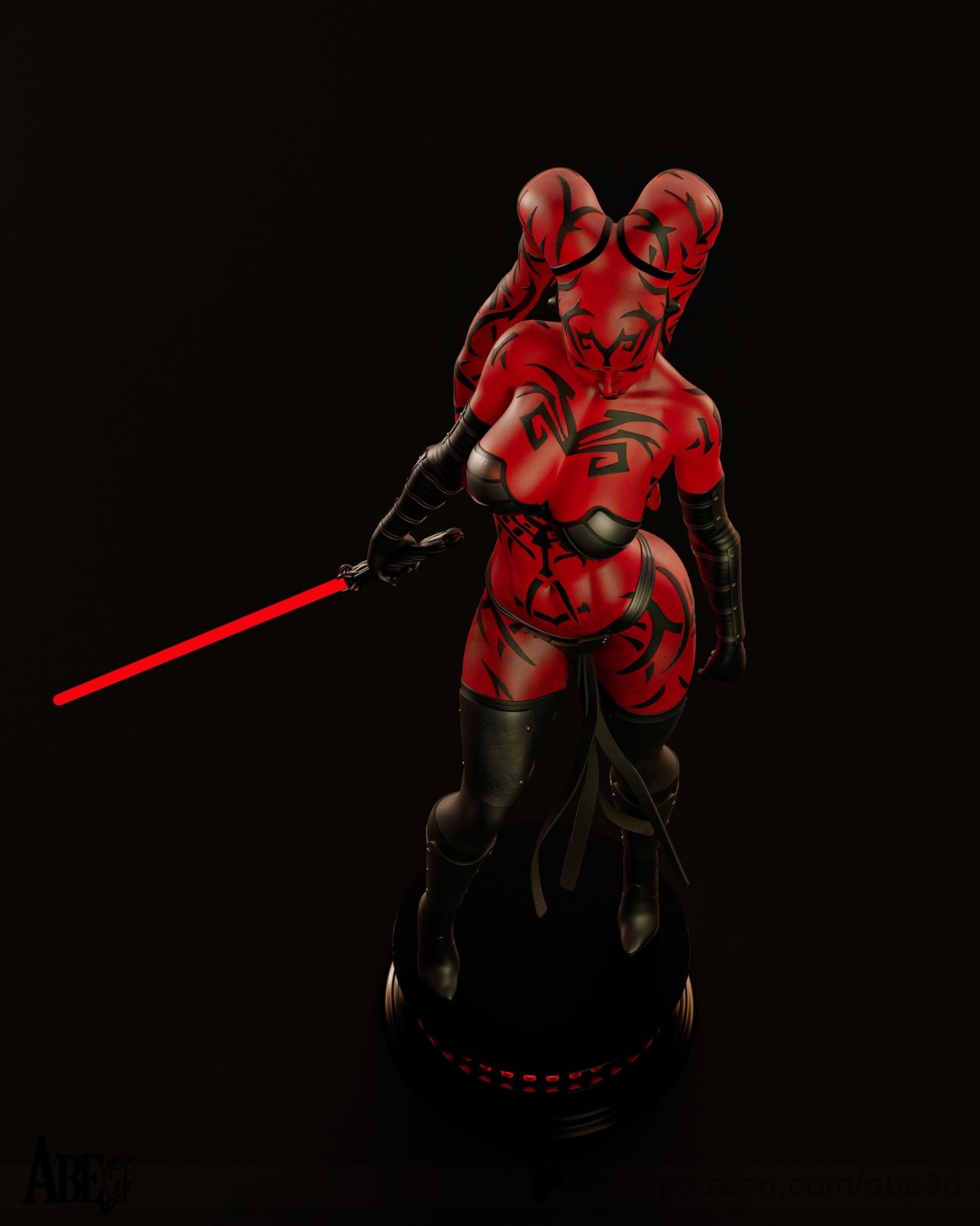 Darth Talon - Abe3D - Dark Forge Arts