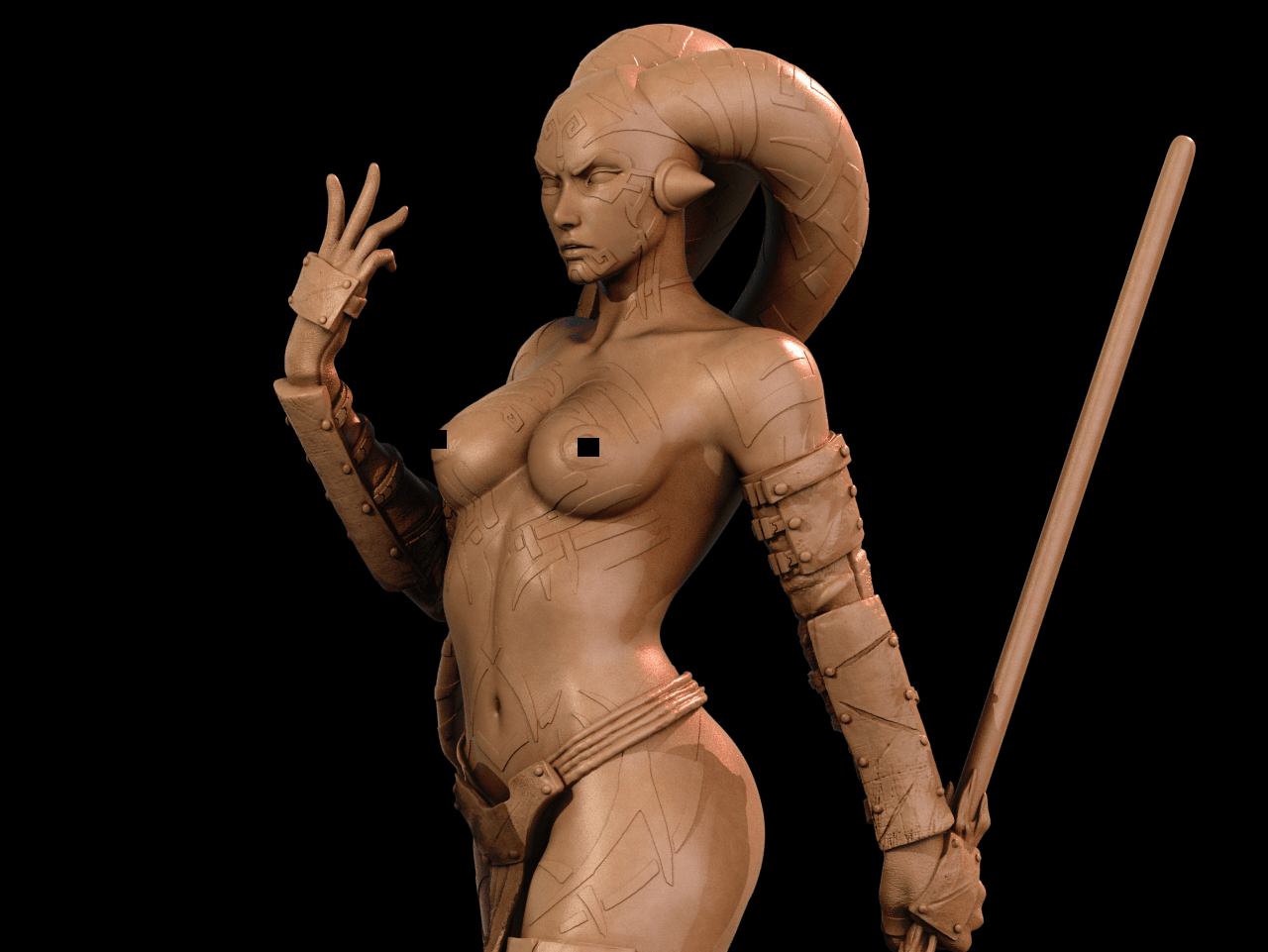Darth Talon - CA 3D Studios - Dark Forge Arts