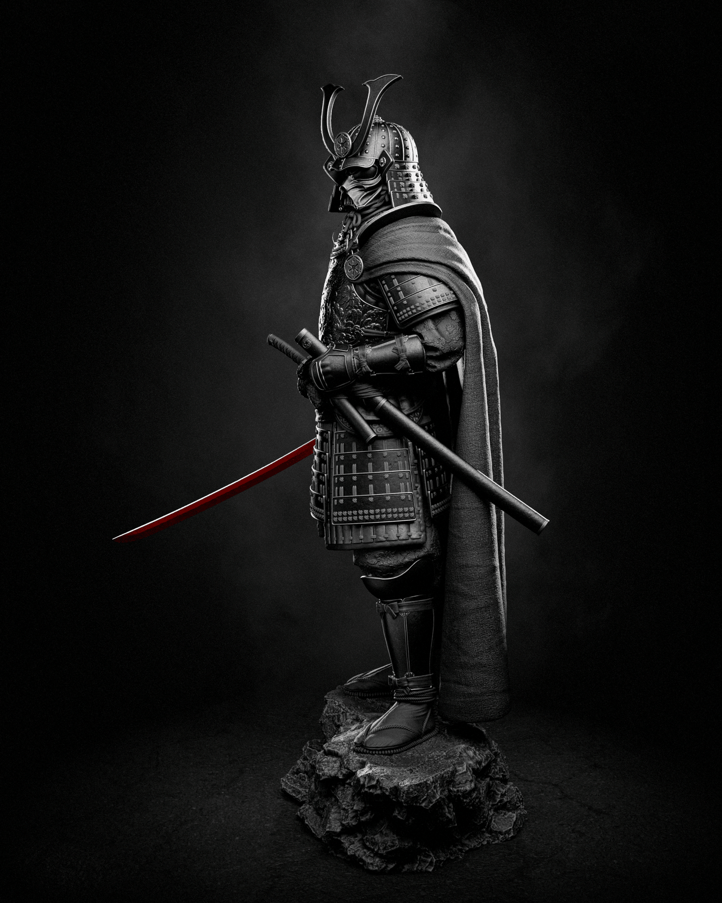 Darth Vader Samurai - CA 3D Studios - Dark Forge Arts