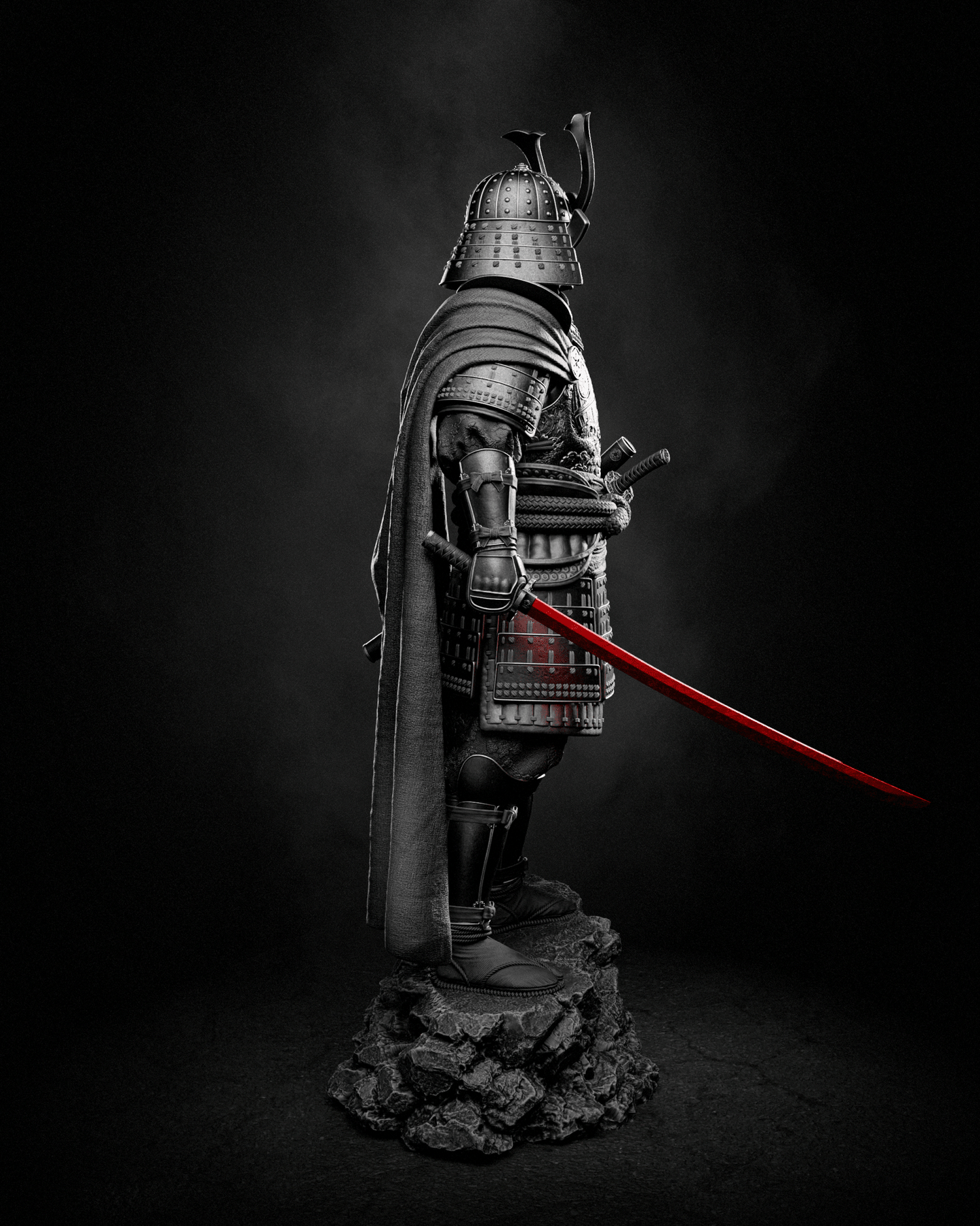 Darth Vader Samurai - CA 3D Studios - Dark Forge Arts