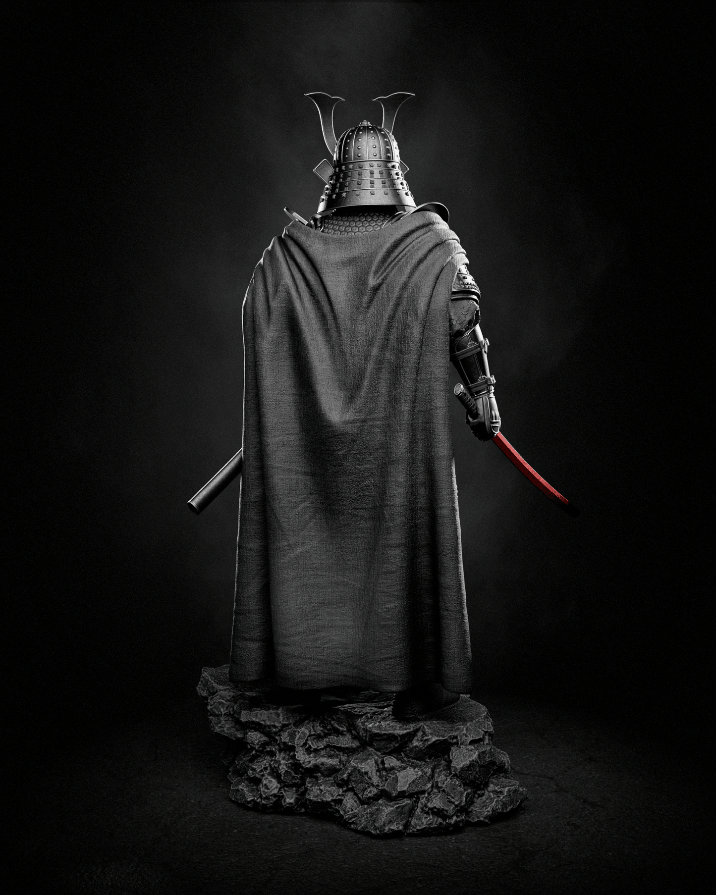 Darth Vader Samurai - CA 3D Studios - Dark Forge Arts