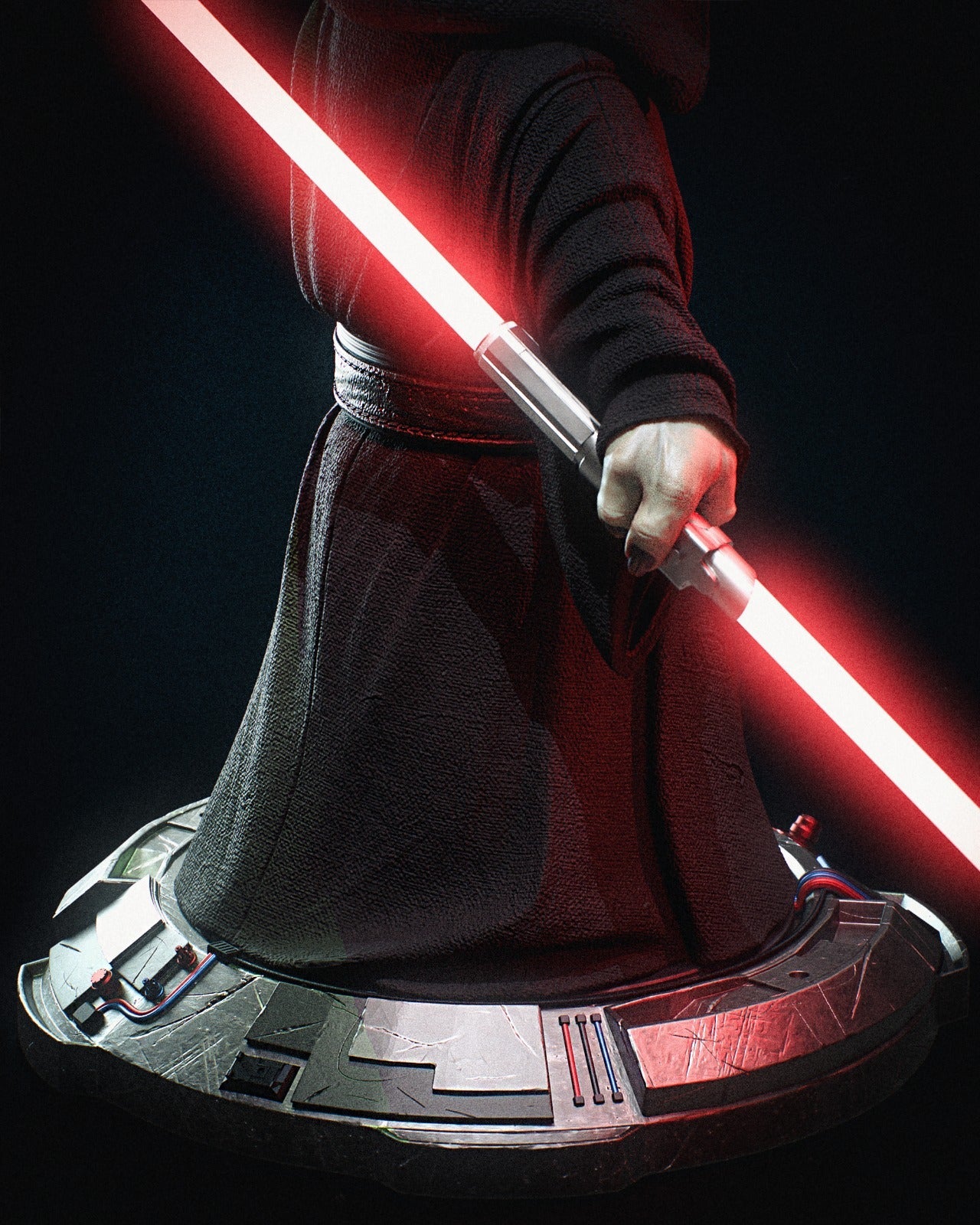 Darth Yoda - CA 3D Studios - Dark Forge Arts