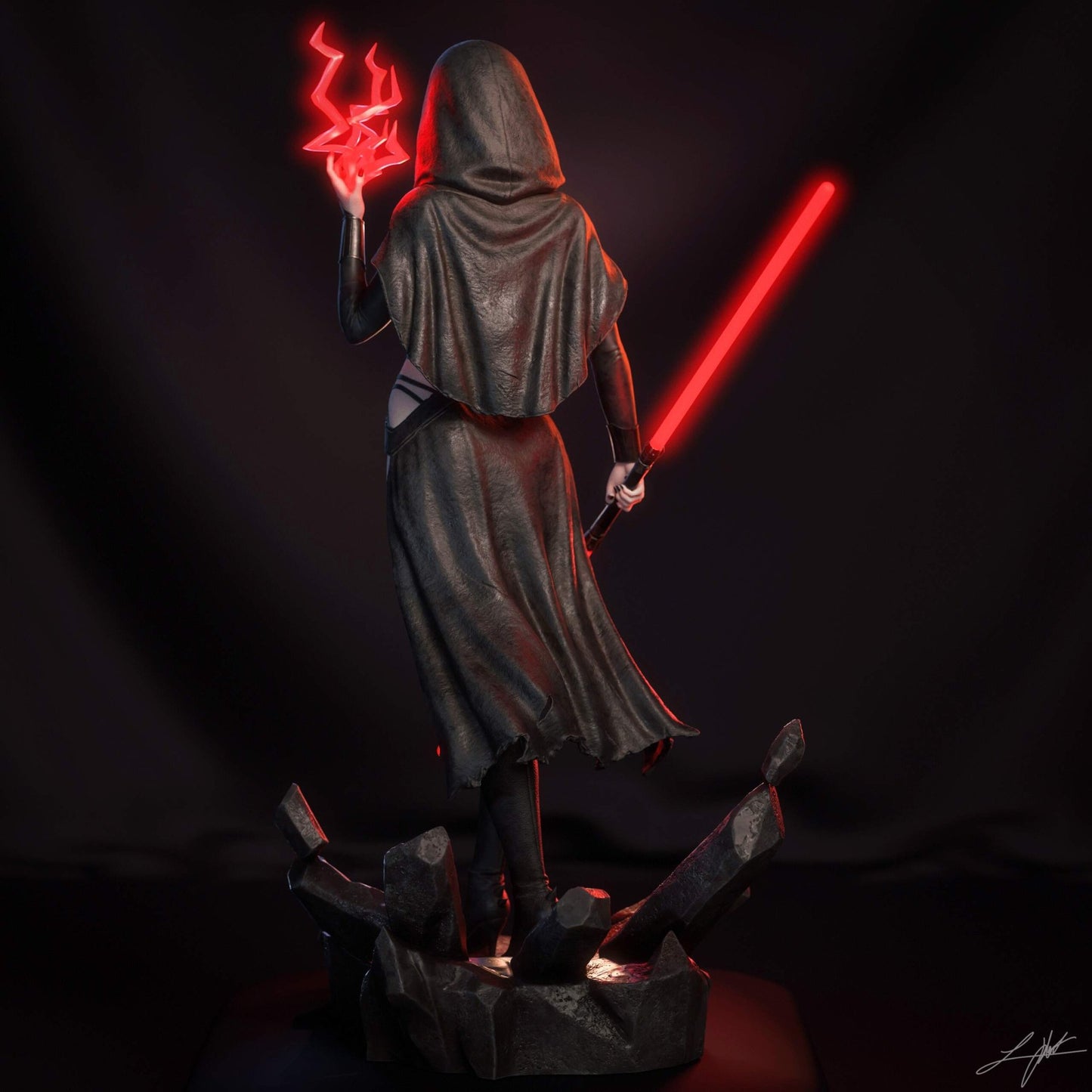 Darth Zannah - Abe3D - Dark Forge Arts