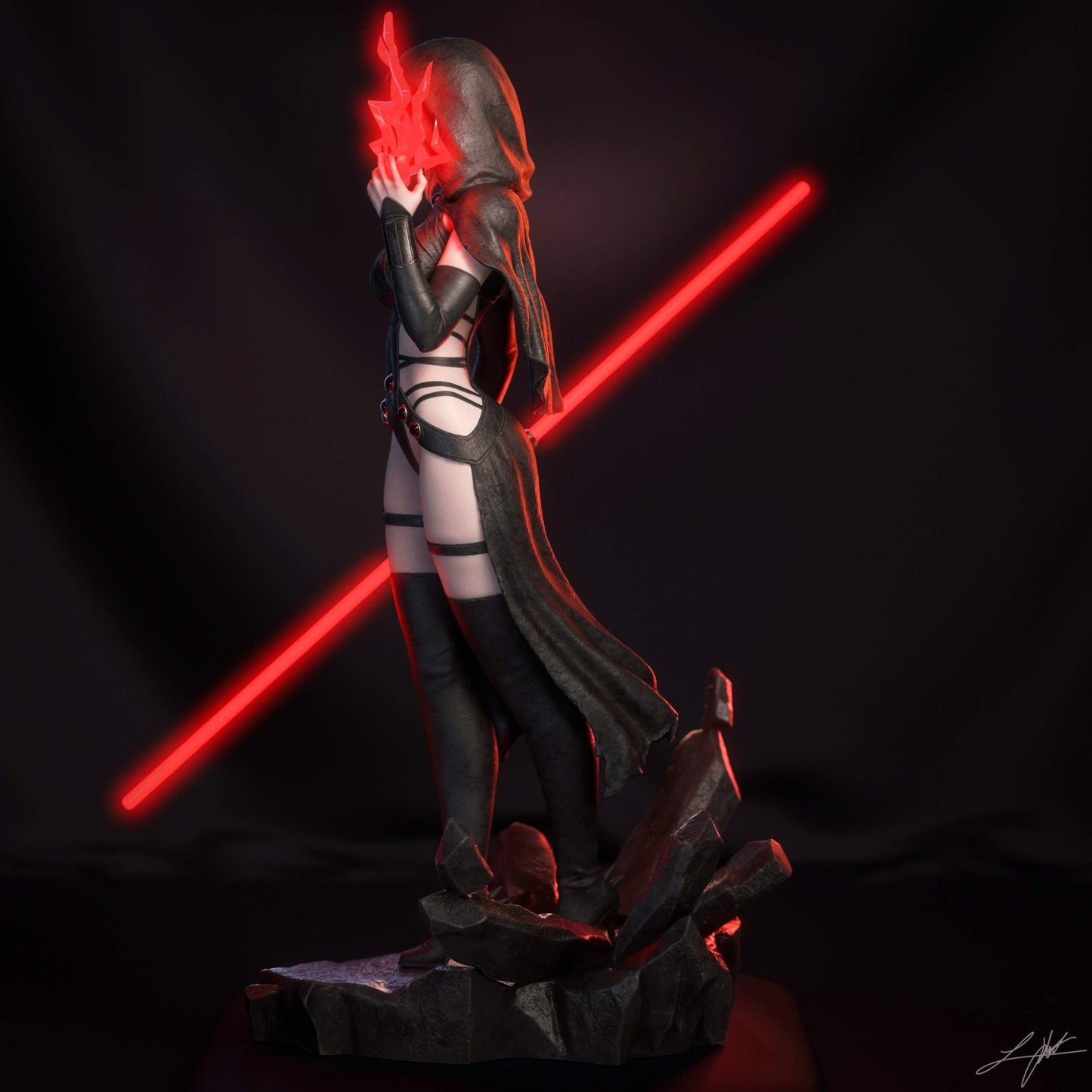 Darth Zannah - Abe3D - Dark Forge Arts