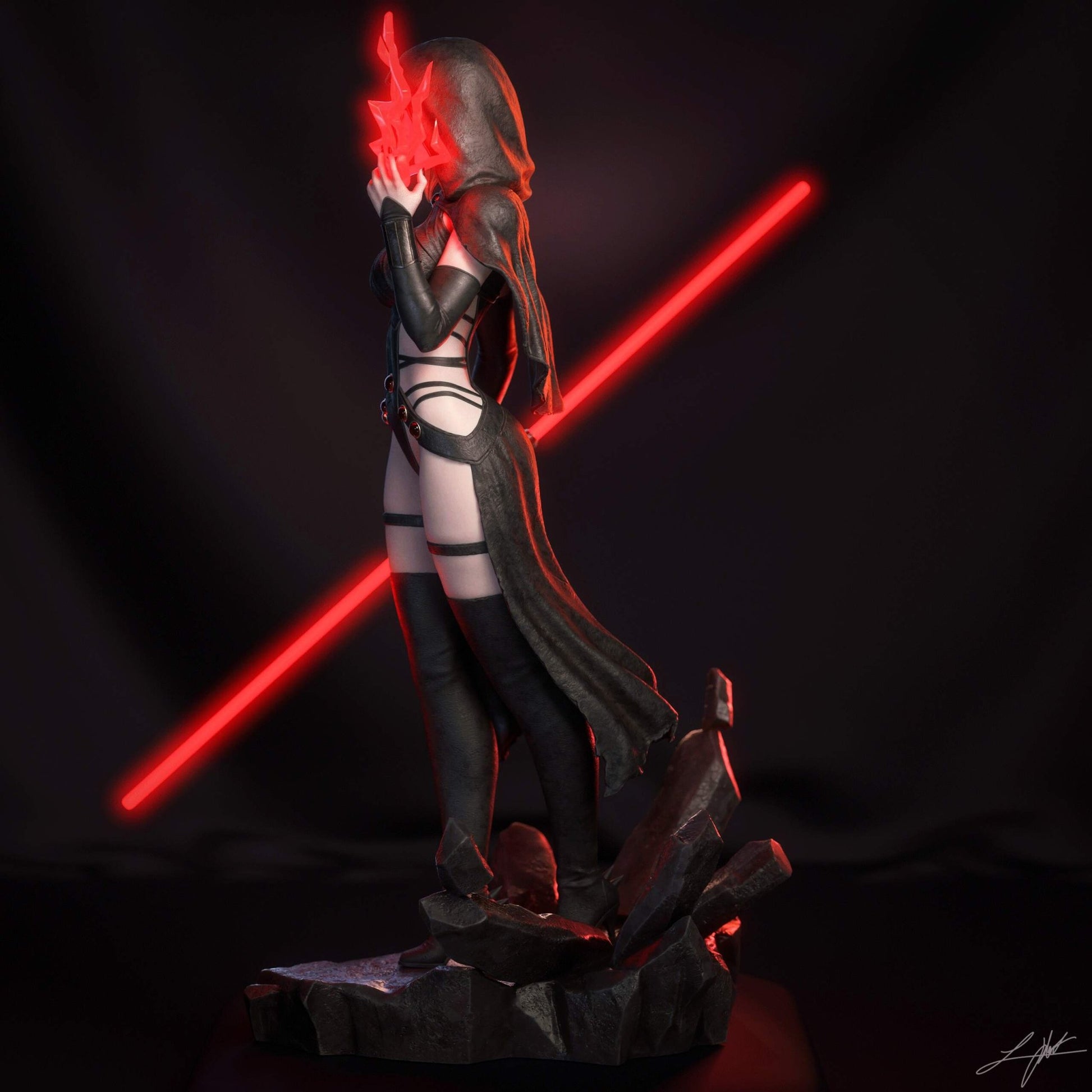 Darth Zannah - Abe3D - Dark Forge Arts