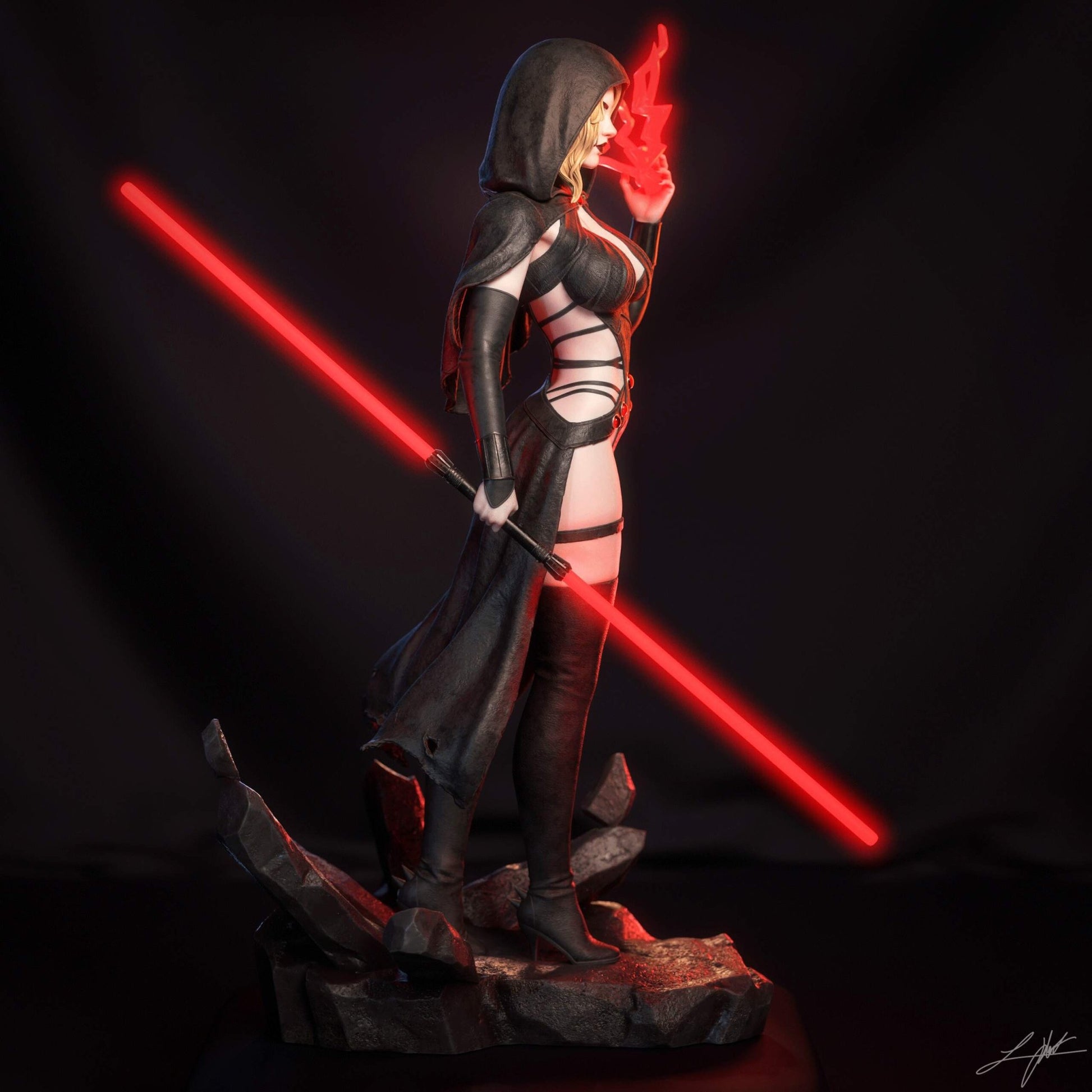 Darth Zannah - Abe3D - Dark Forge Arts