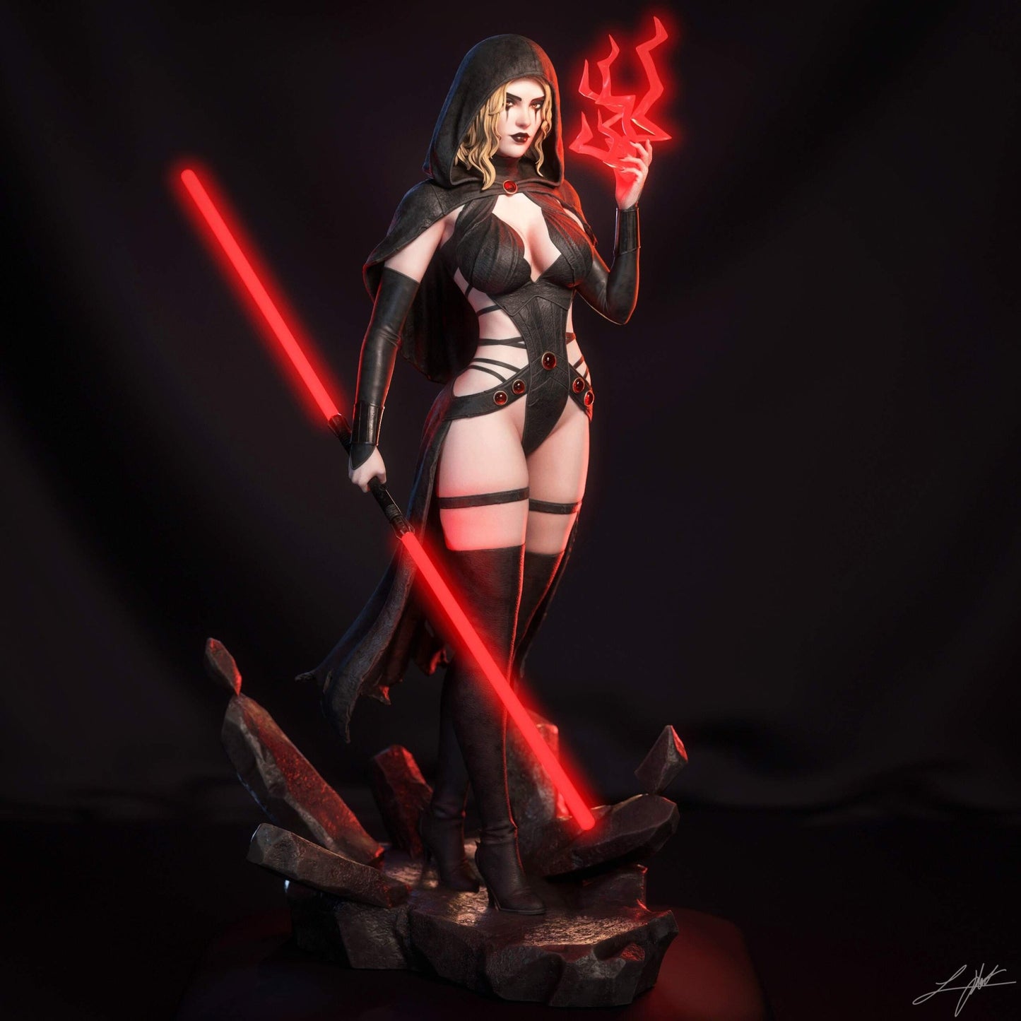 Darth Zannah - Abe3D - Dark Forge Arts