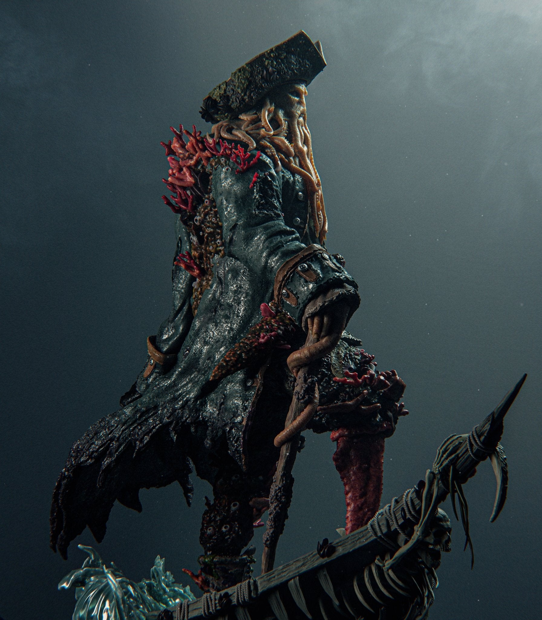 Davy Jones - CA 3D Studios - Dark Forge Arts