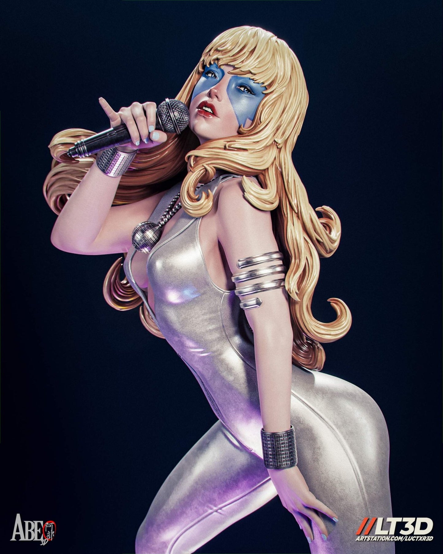 Dazzler - Abe3D - Dark Forge Arts
