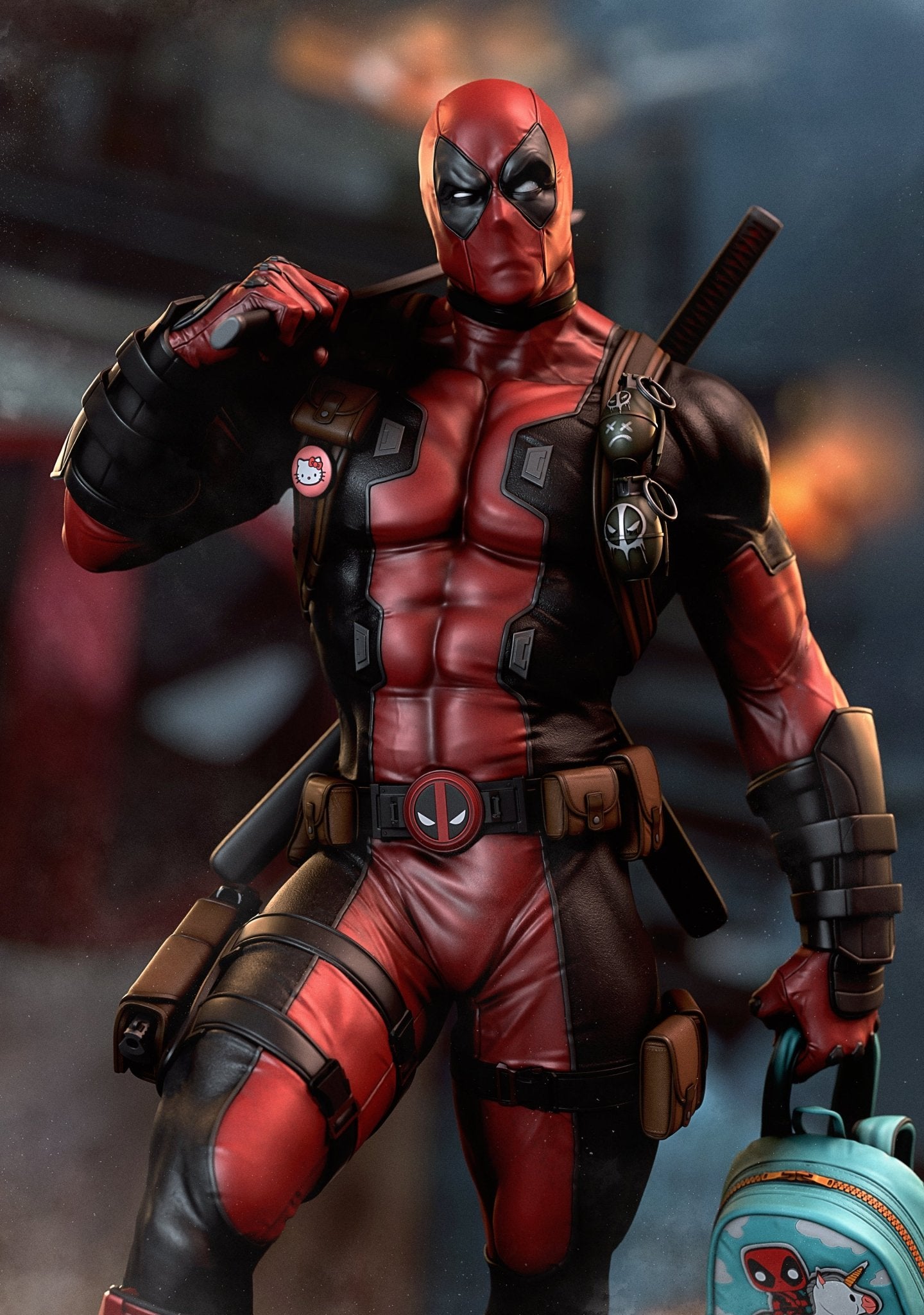 Deadpool - CA 3D Studios - Dark Forge Arts