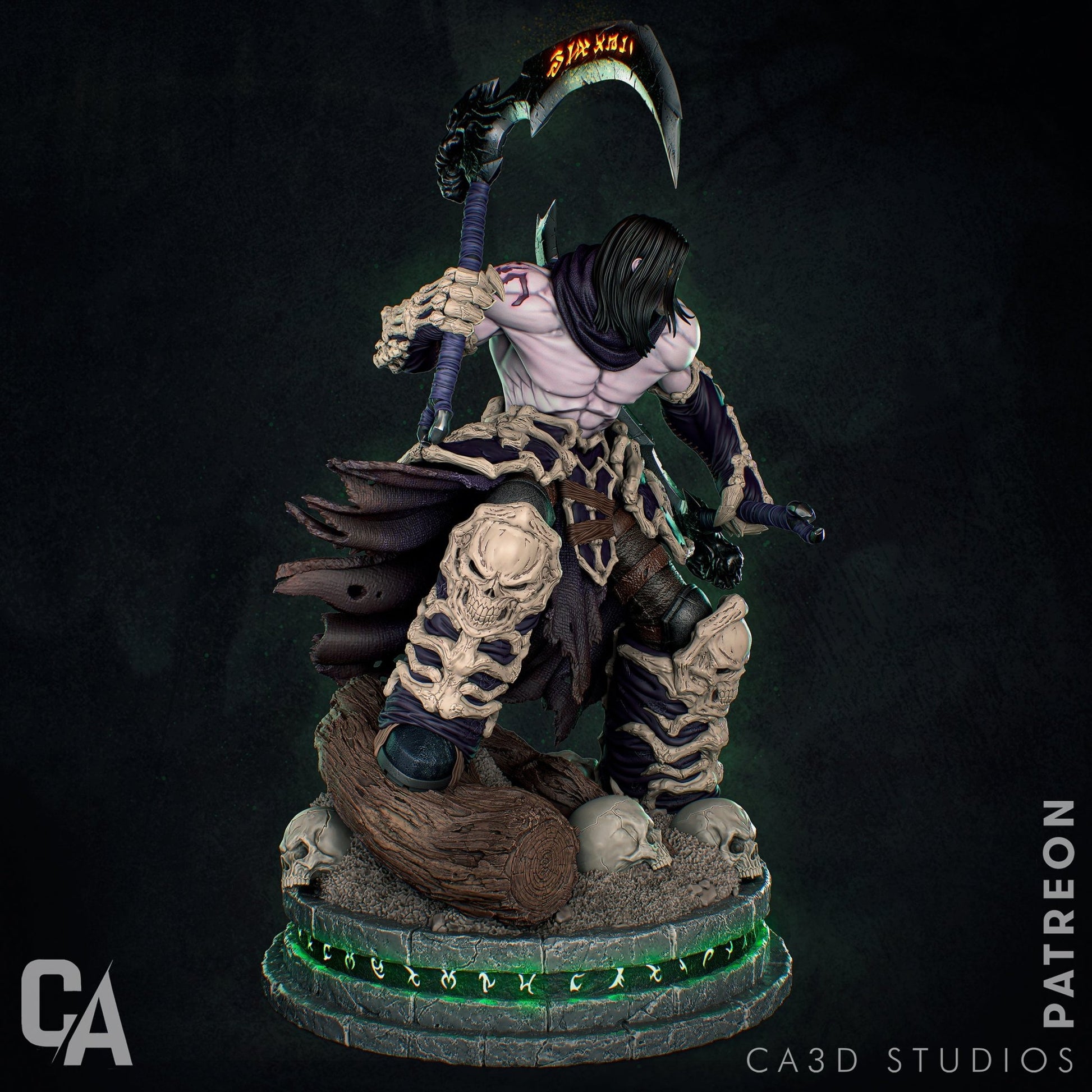 Death Horsemen - CA 3D Studios - Dark Forge Arts