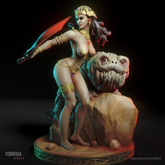 Dejah Thoris - Torrida Minis - Dark Forge Arts