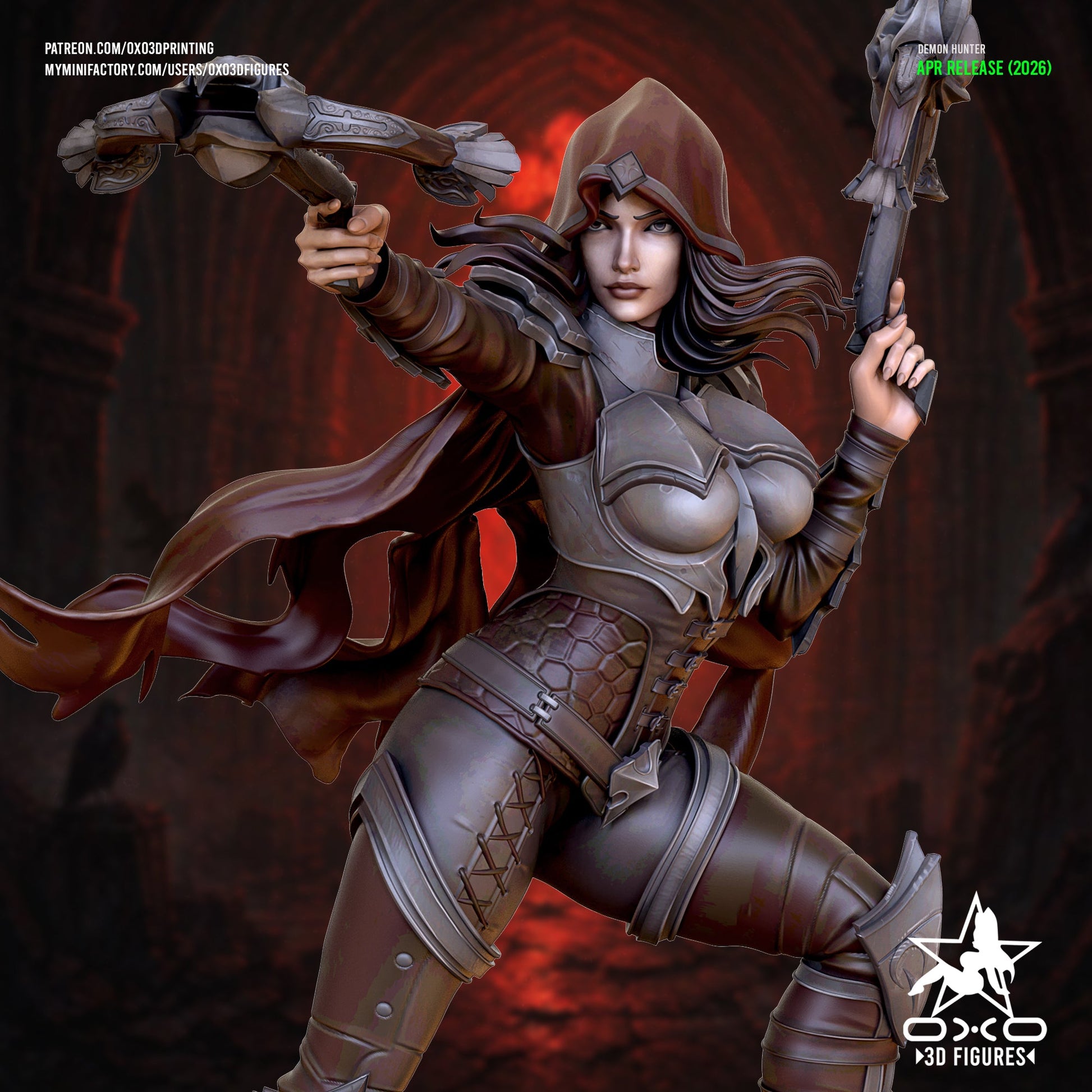 Demon Hunter - OXO3D - Dark Forge Arts
