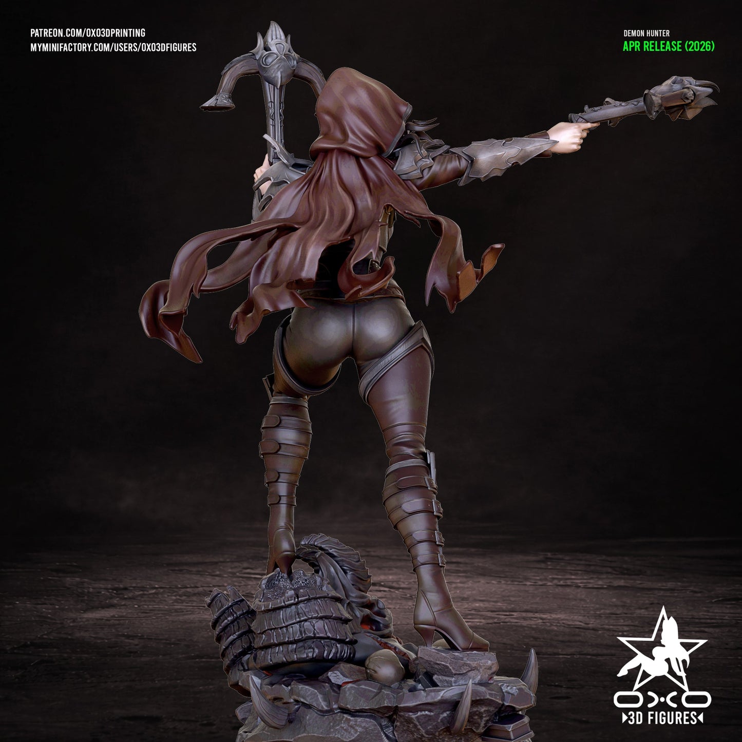 Demon Hunter - OXO3D - Dark Forge Arts