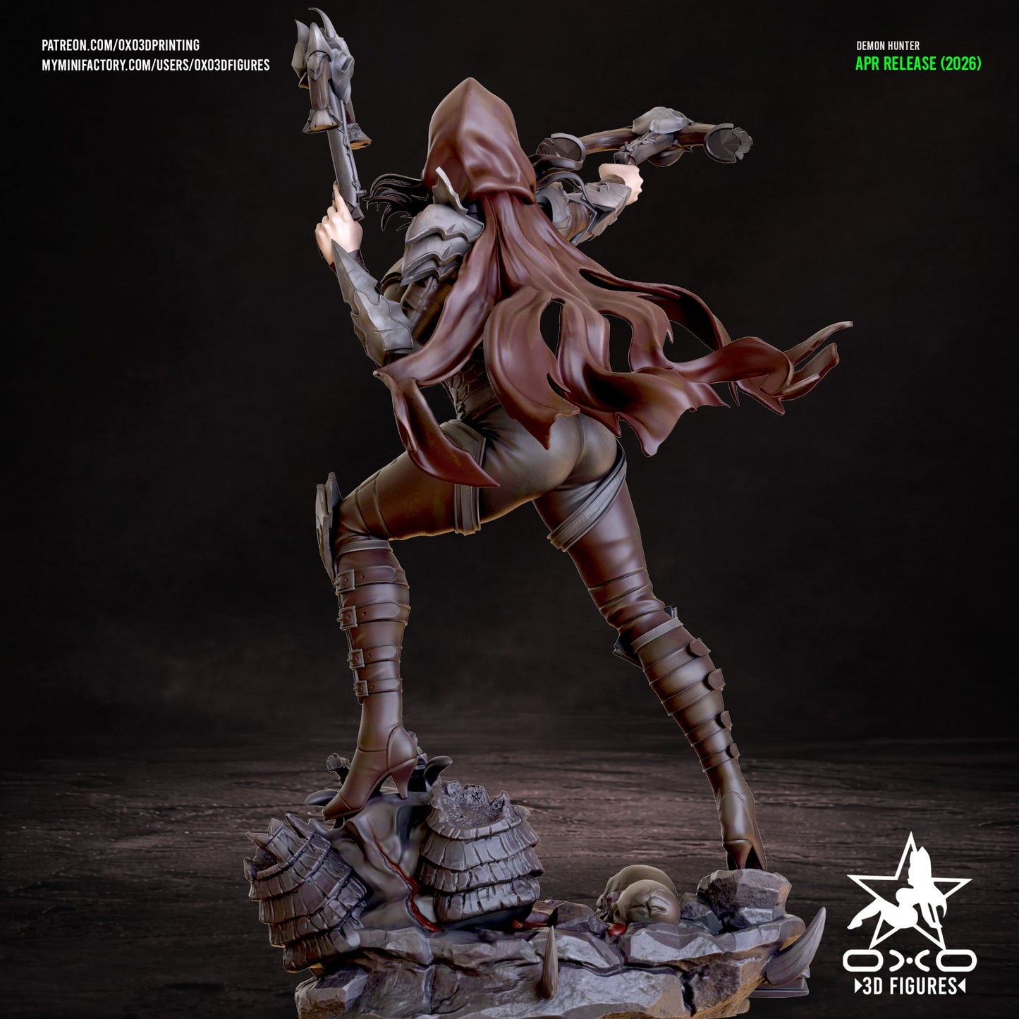Demon Hunter - OXO3D - Dark Forge Arts