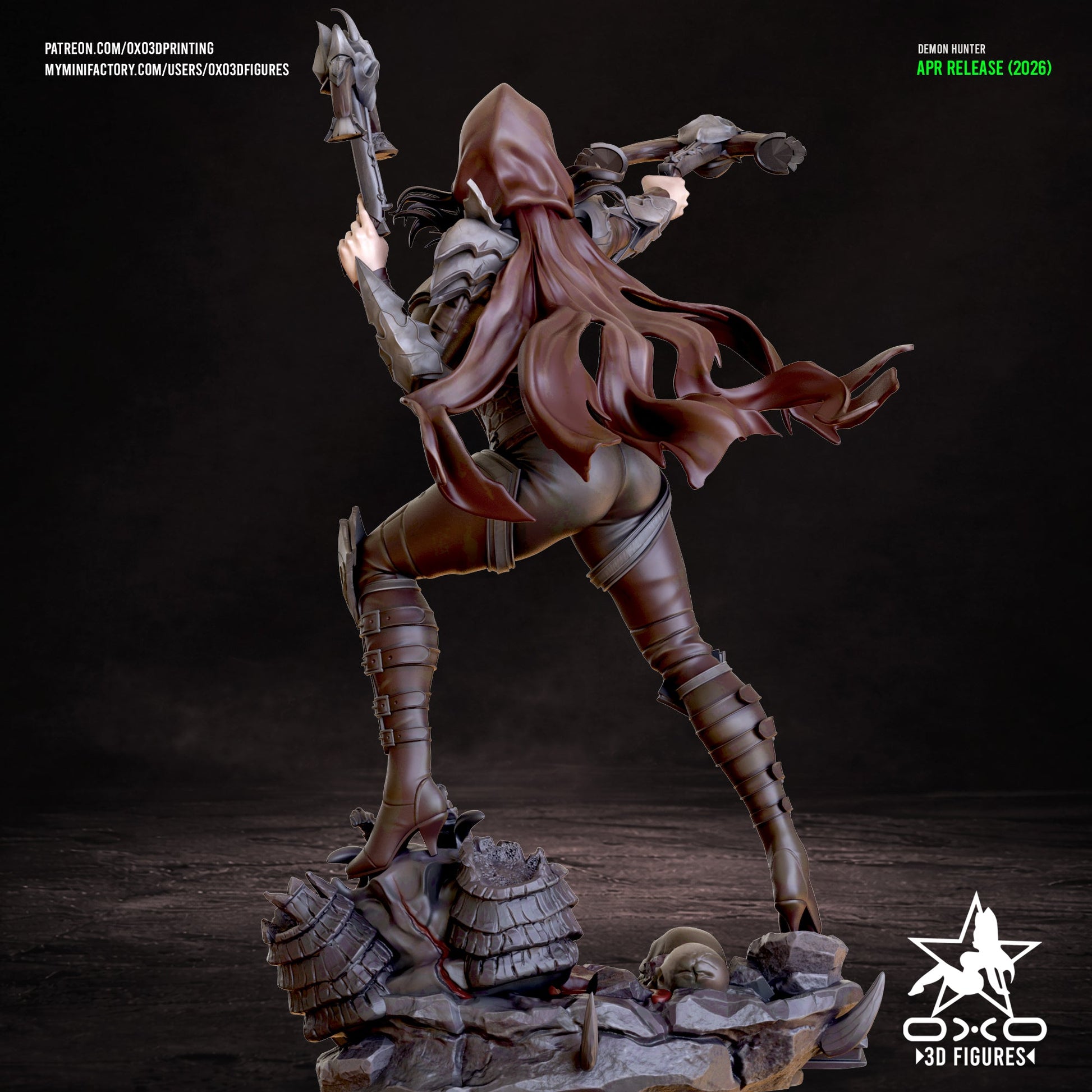 Demon Hunter - OXO3D - Dark Forge Arts