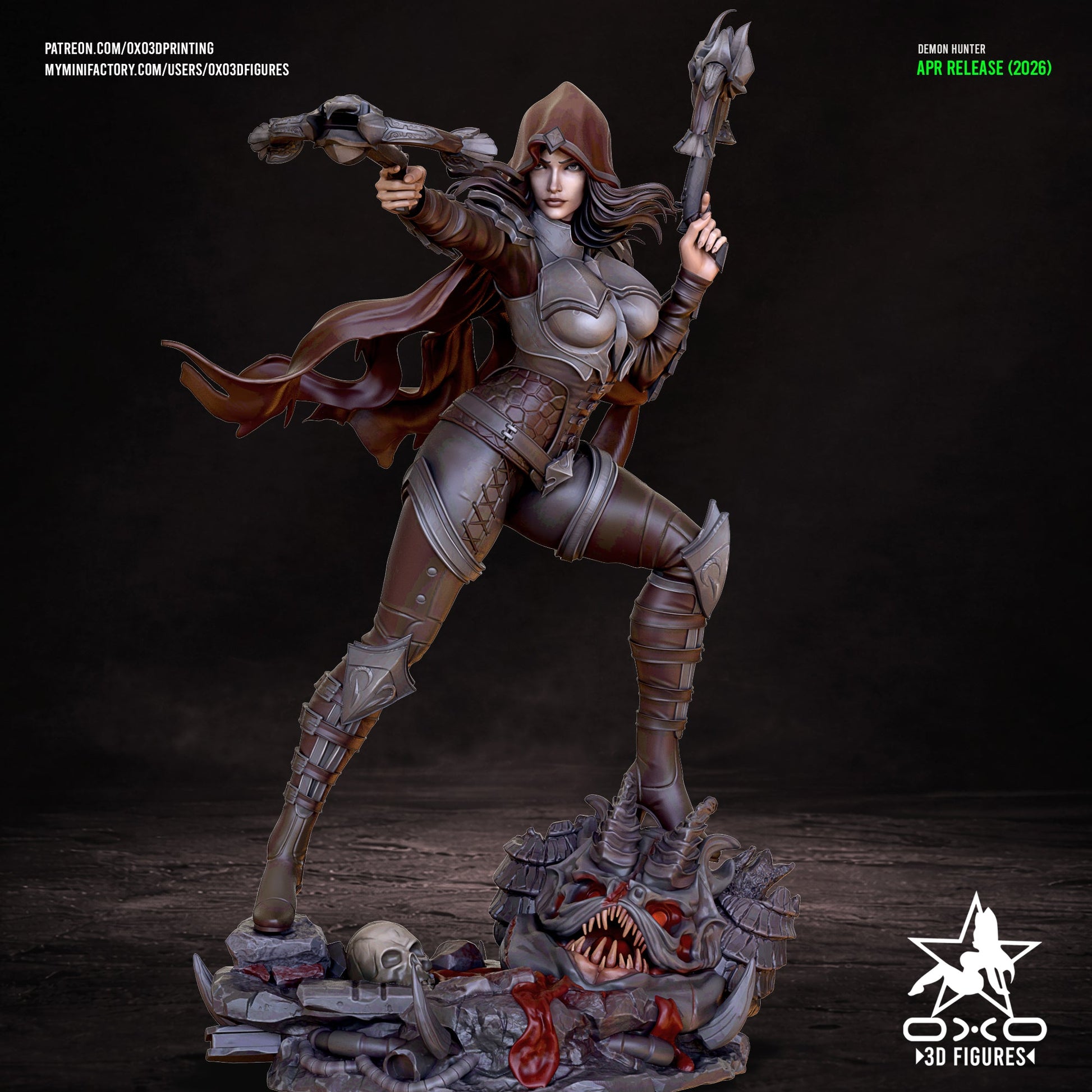 Demon Hunter - OXO3D - Dark Forge Arts