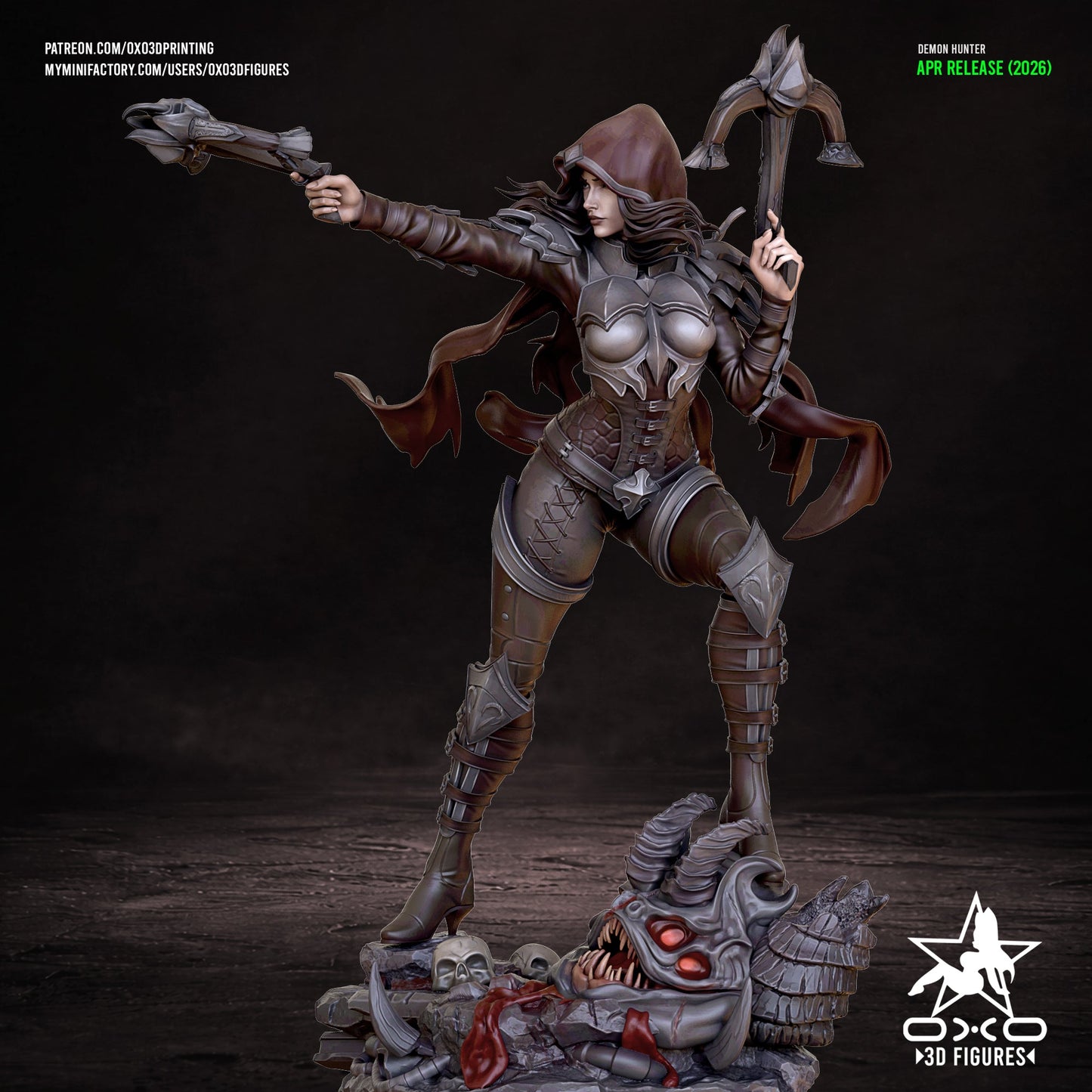 Demon Hunter - OXO3D - Dark Forge Arts