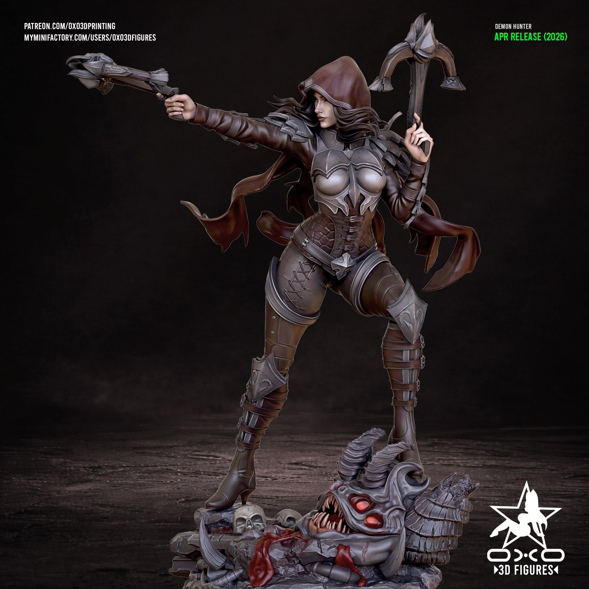 Demon Hunter - OXO3D - Dark Forge Arts