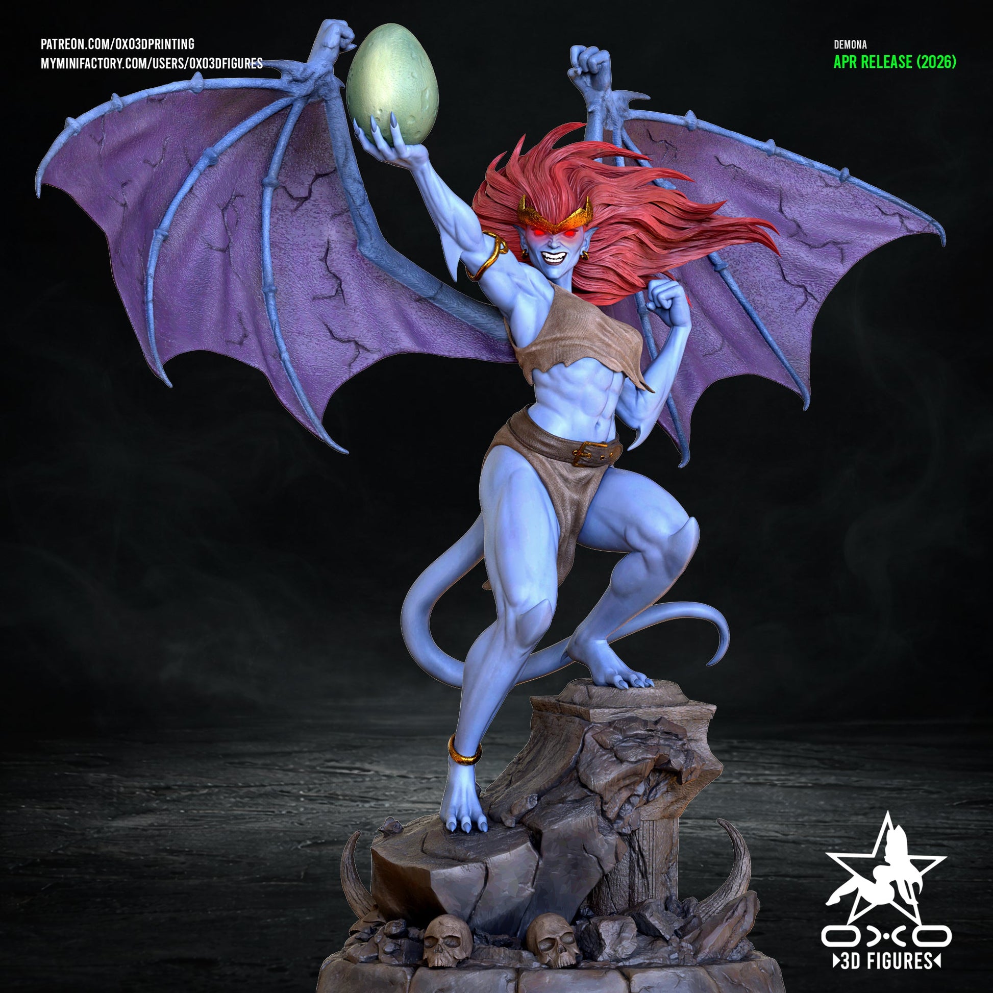 Demona - OXO3D - Dark Forge Arts