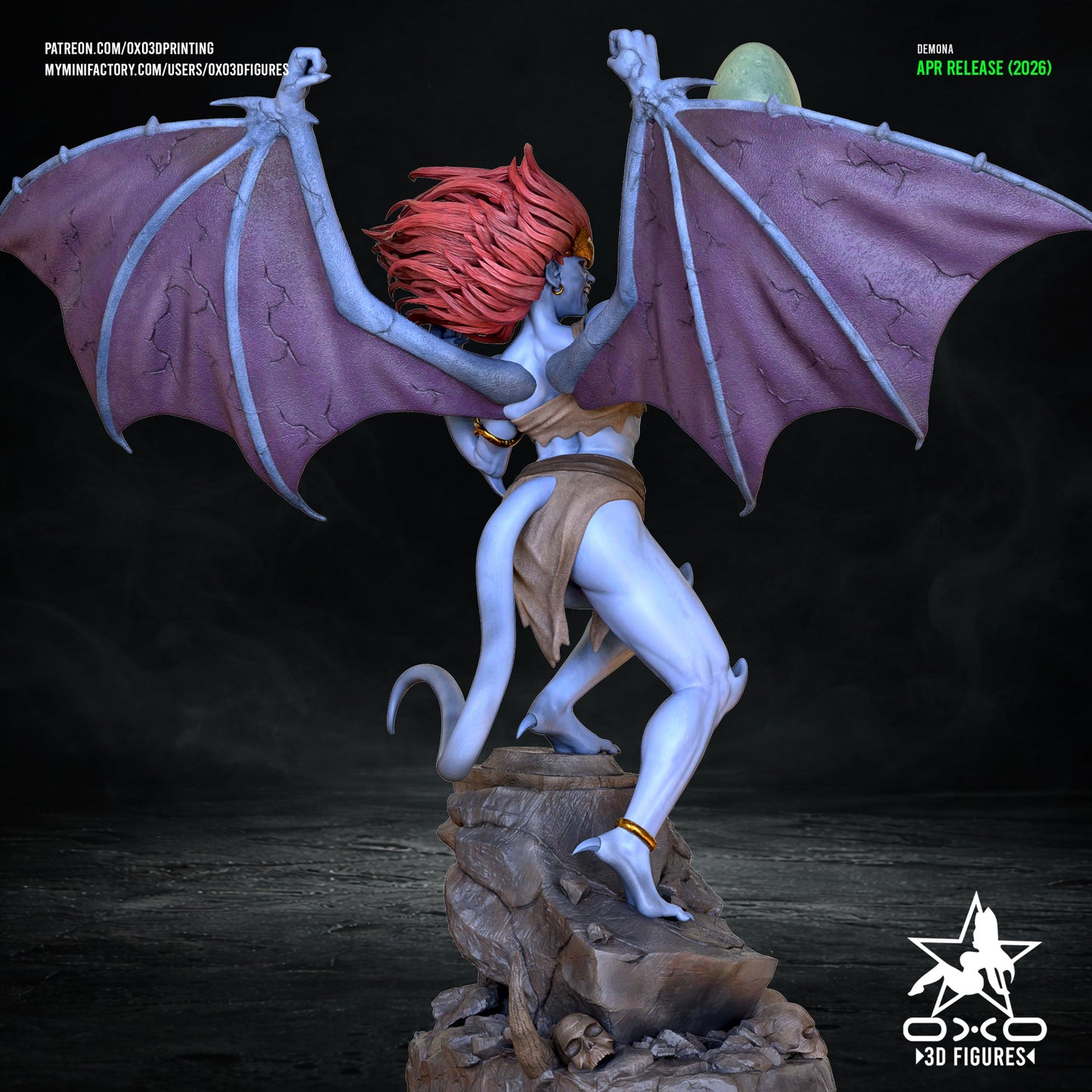 Demona - OXO3D - Dark Forge Arts