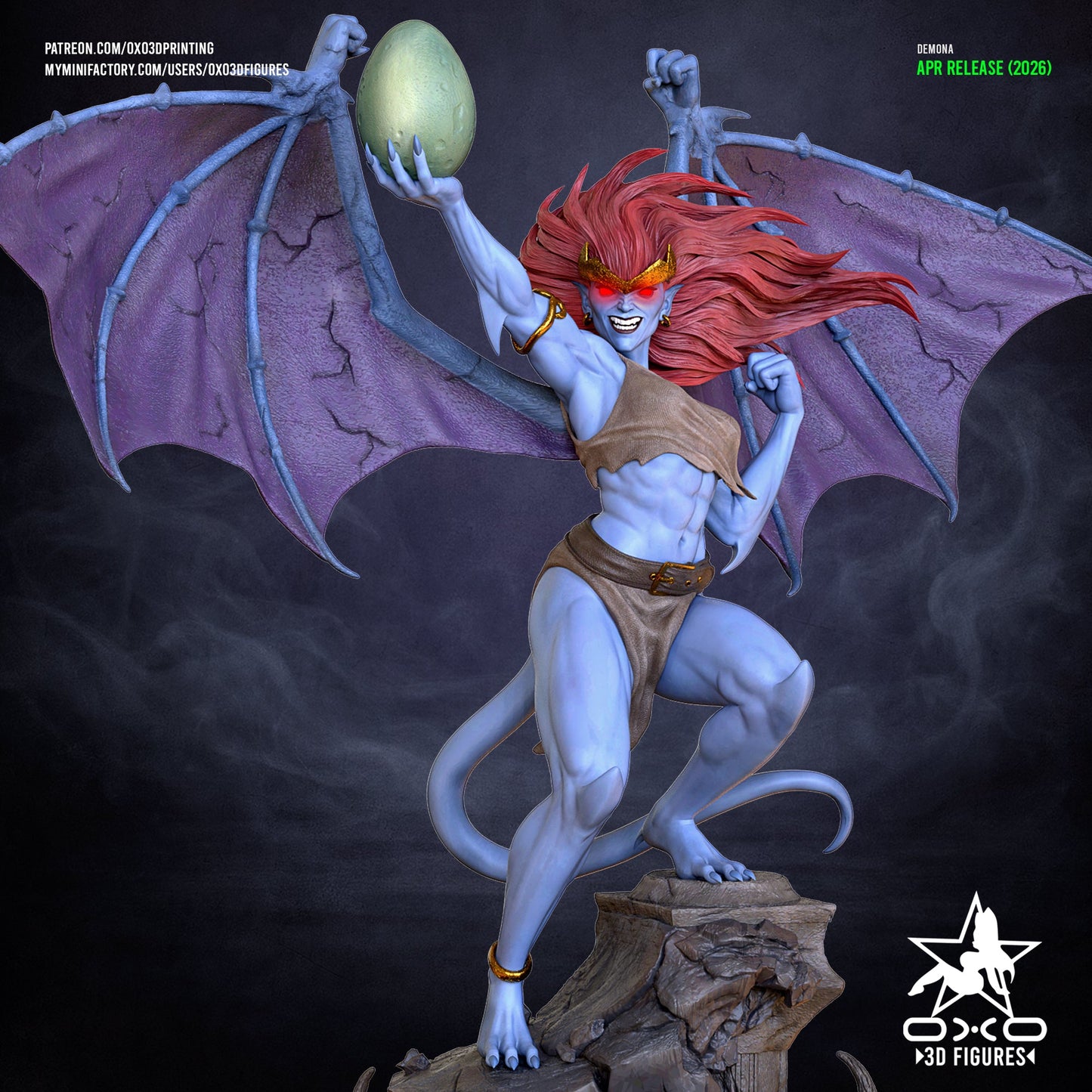 Demona - OXO3D - Dark Forge Arts