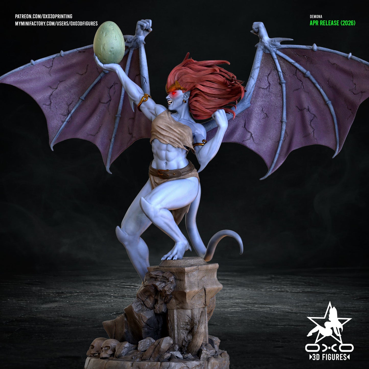 Demona - OXO3D - Dark Forge Arts