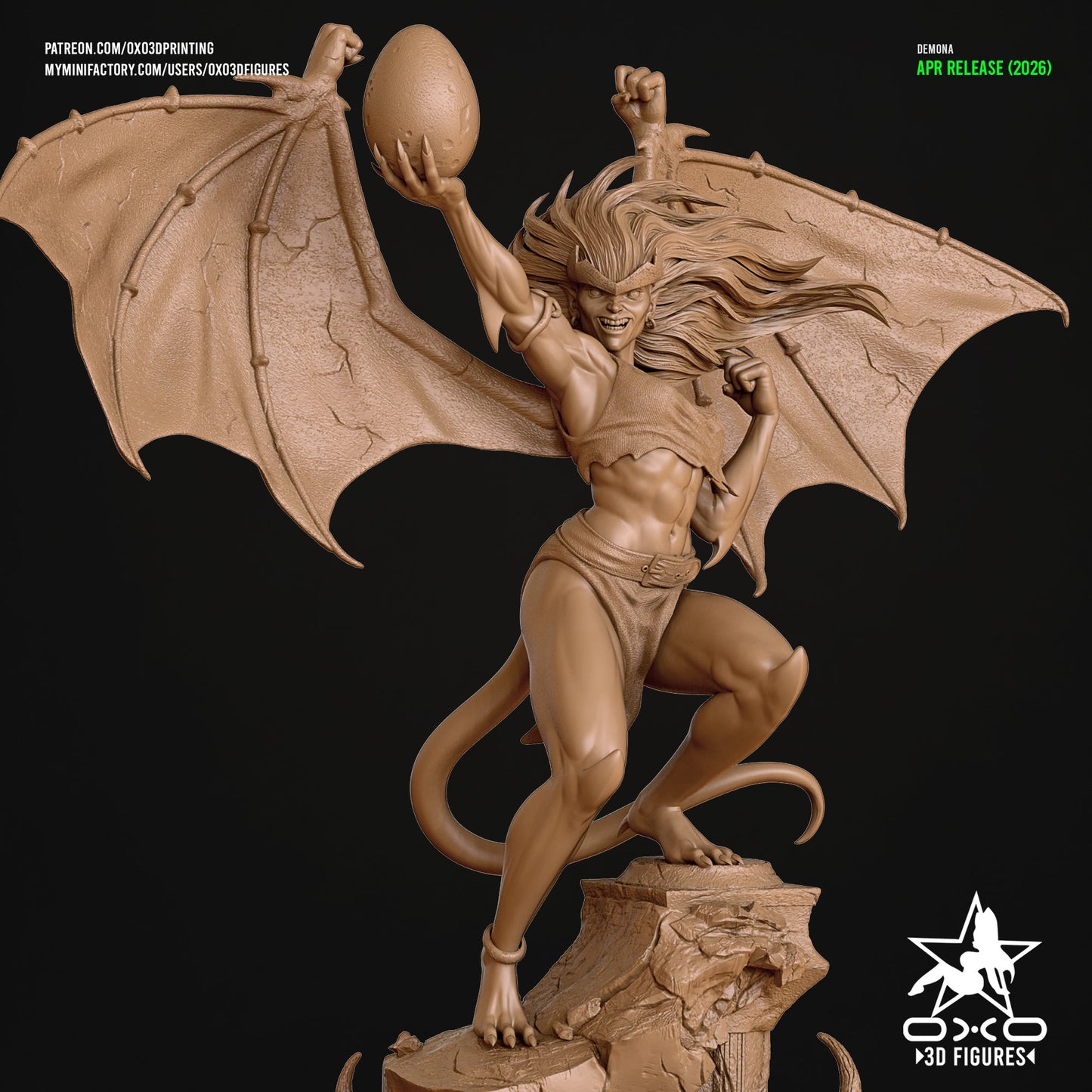 Demona - OXO3D - Dark Forge Arts
