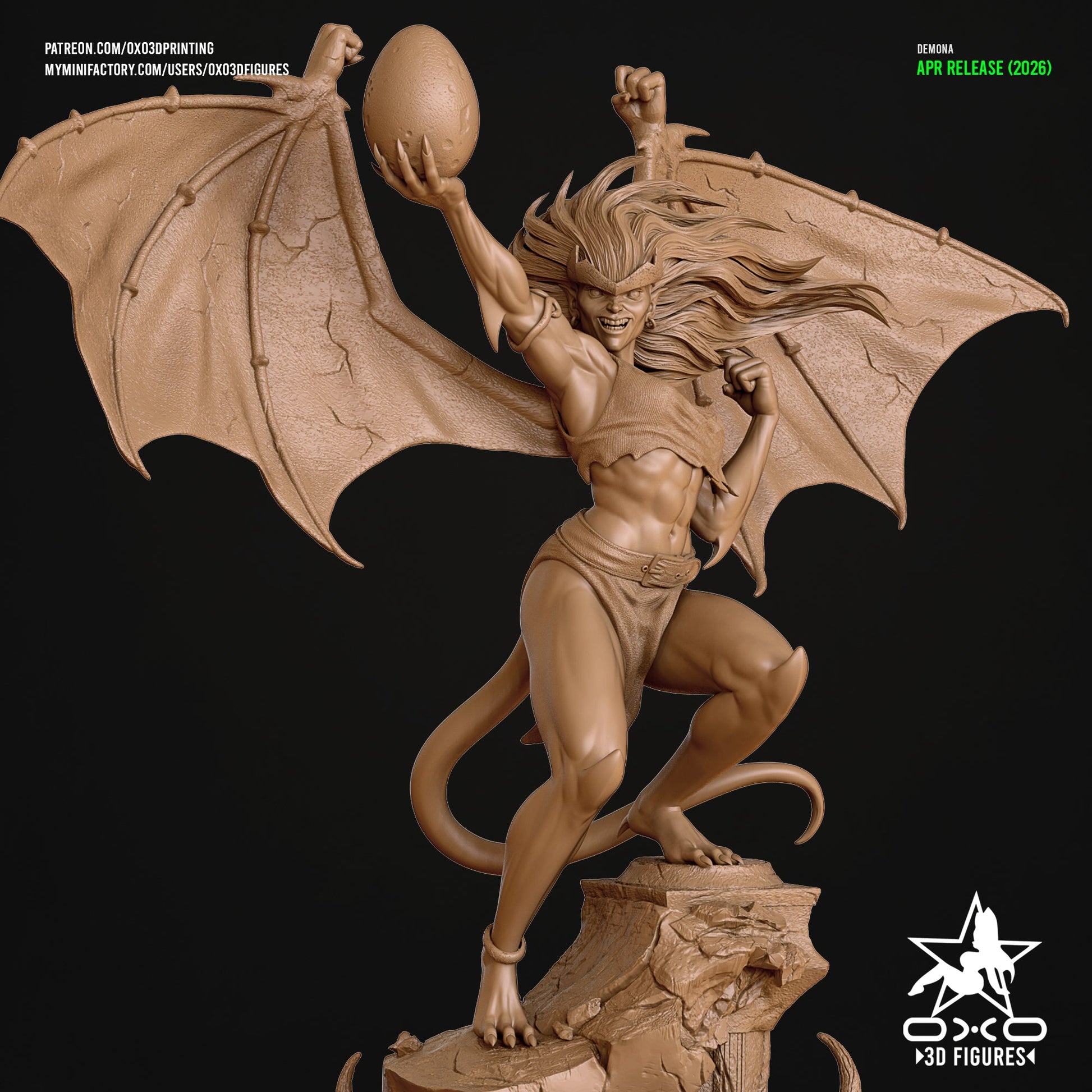Demona - OXO3D - Dark Forge Arts