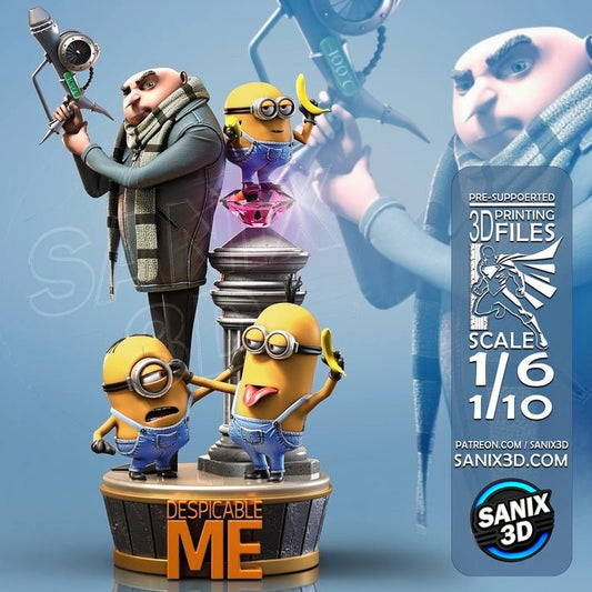 Despicable Me - Sanix3D - Dark Forge Arts