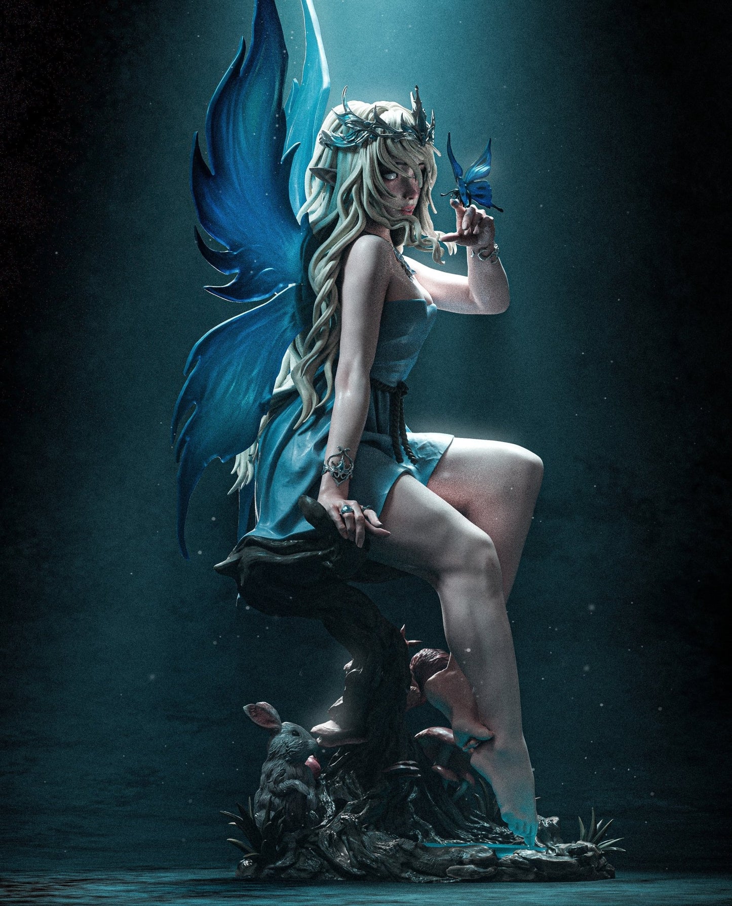 Divine Fairy - CA 3D Studios - Dark Forge Arts