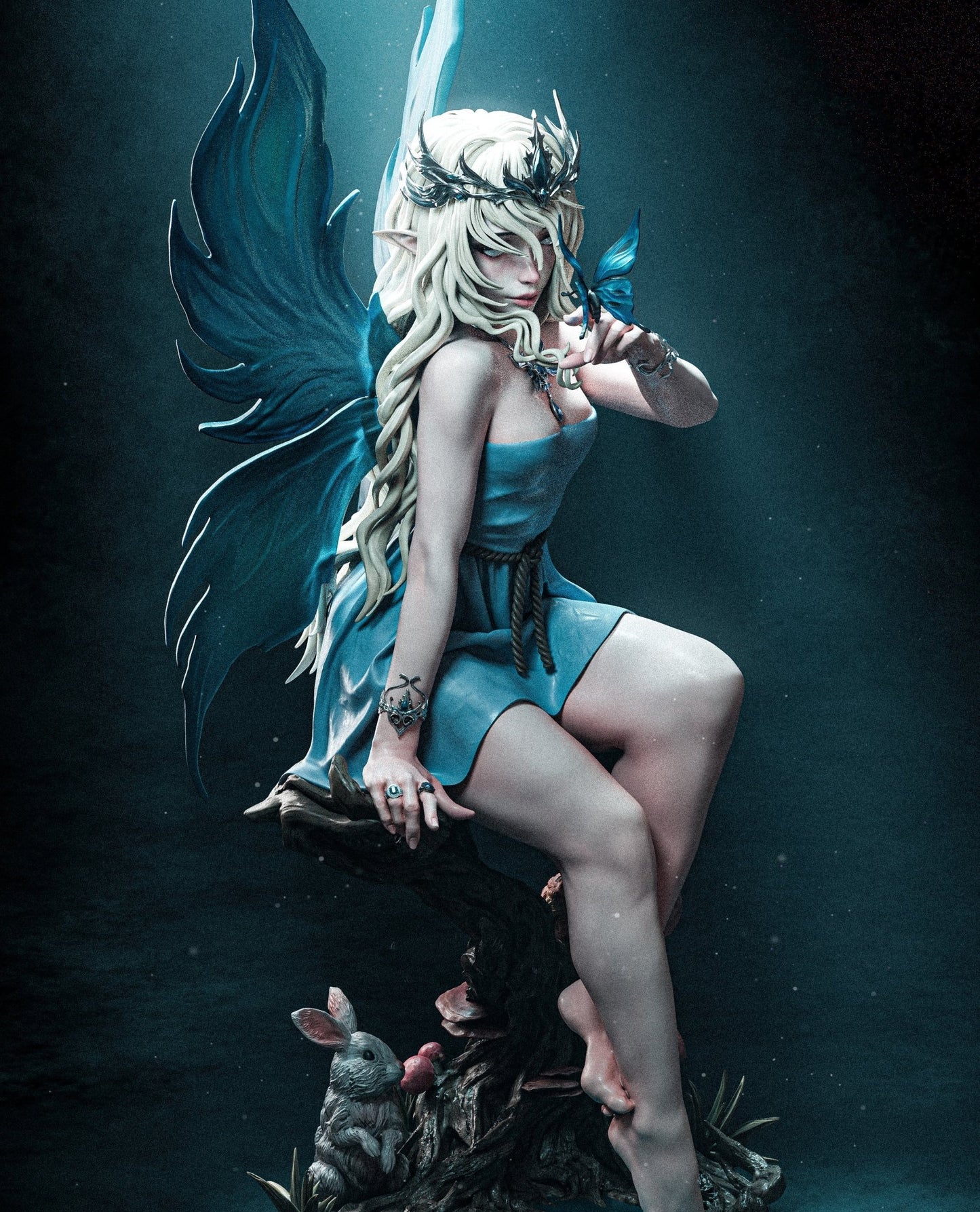 Divine Fairy - CA 3D Studios - Dark Forge Arts