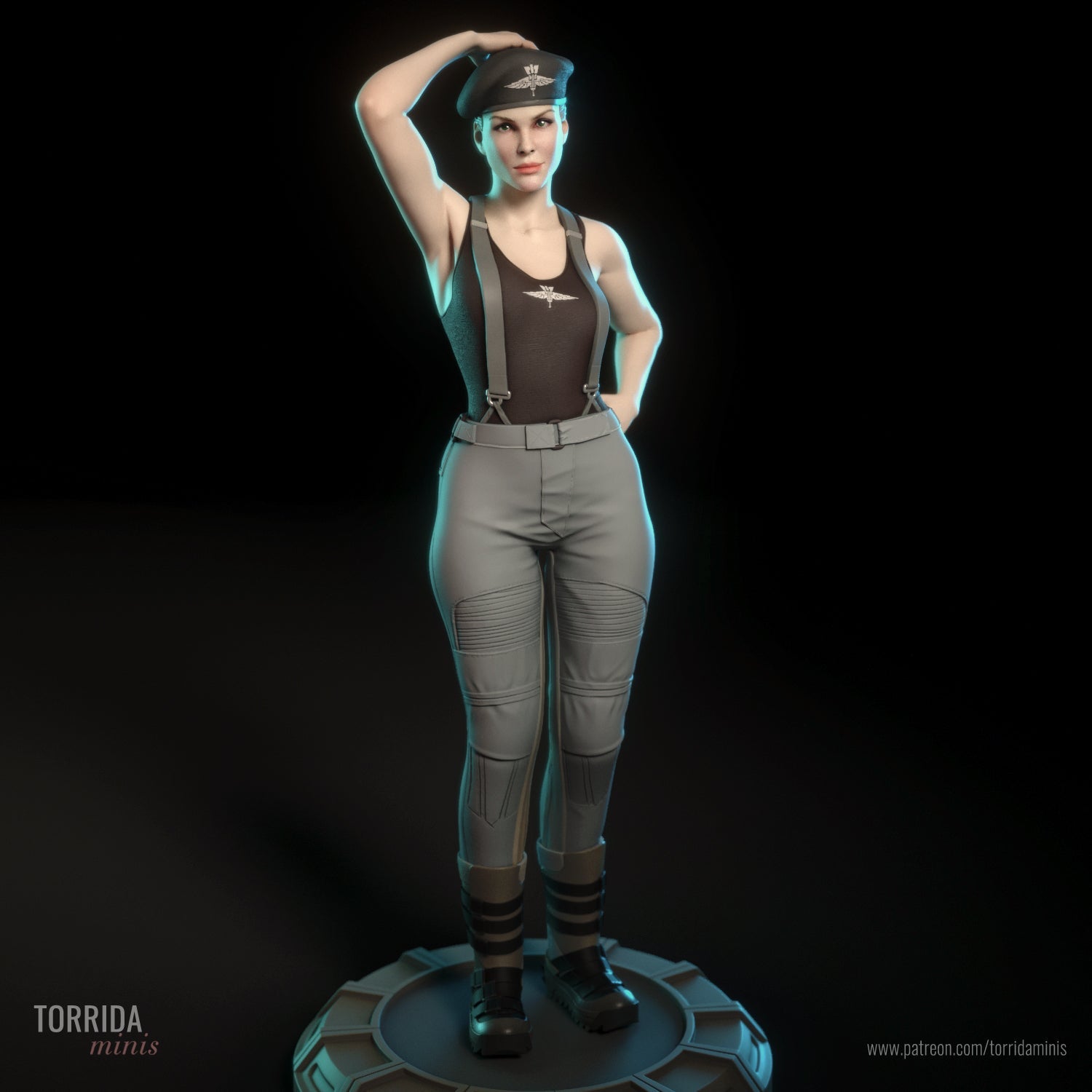 Dizzy Flores - Torrida Minis - Dark Forge Arts