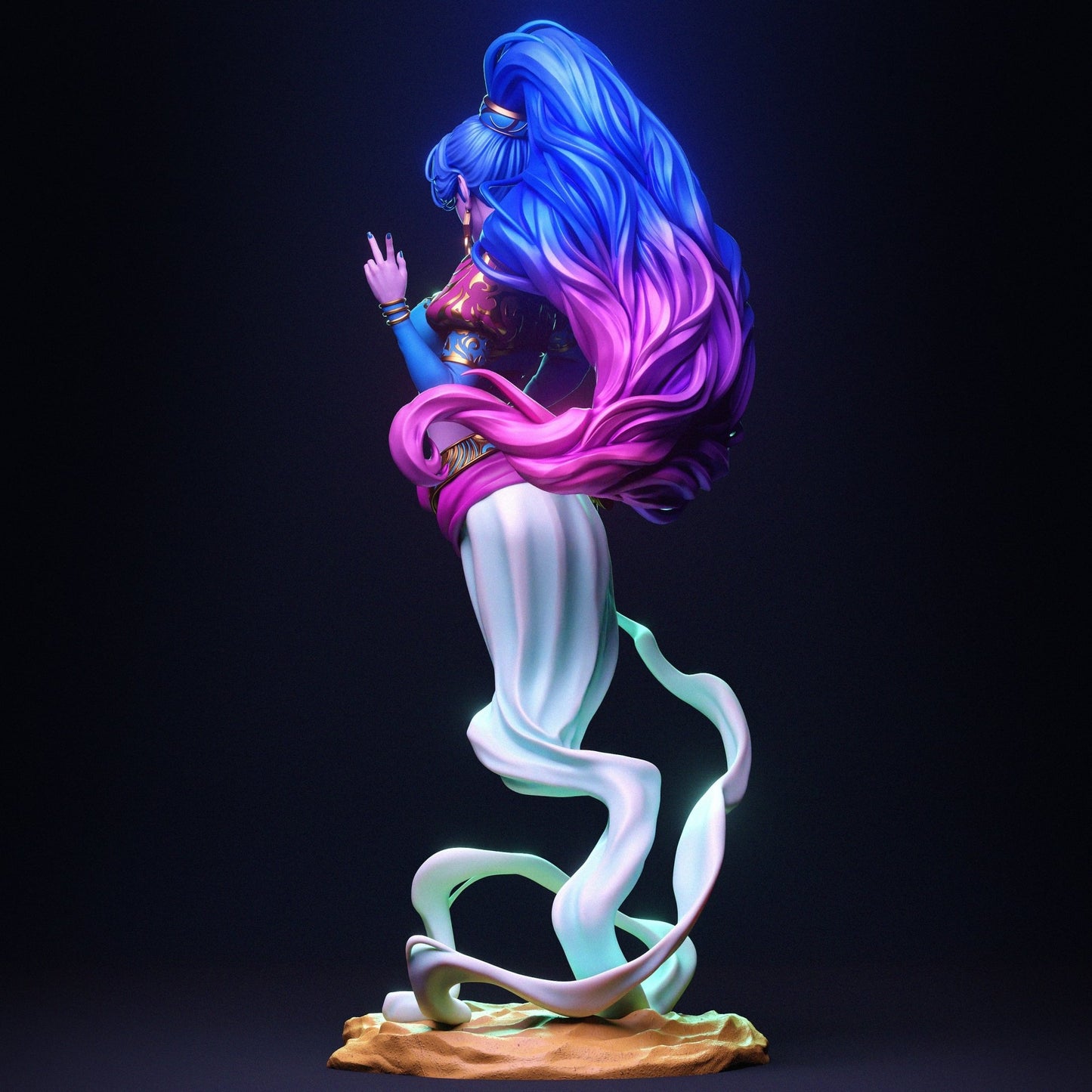 Djinn - CA 3D Studios - Dark Forge Arts