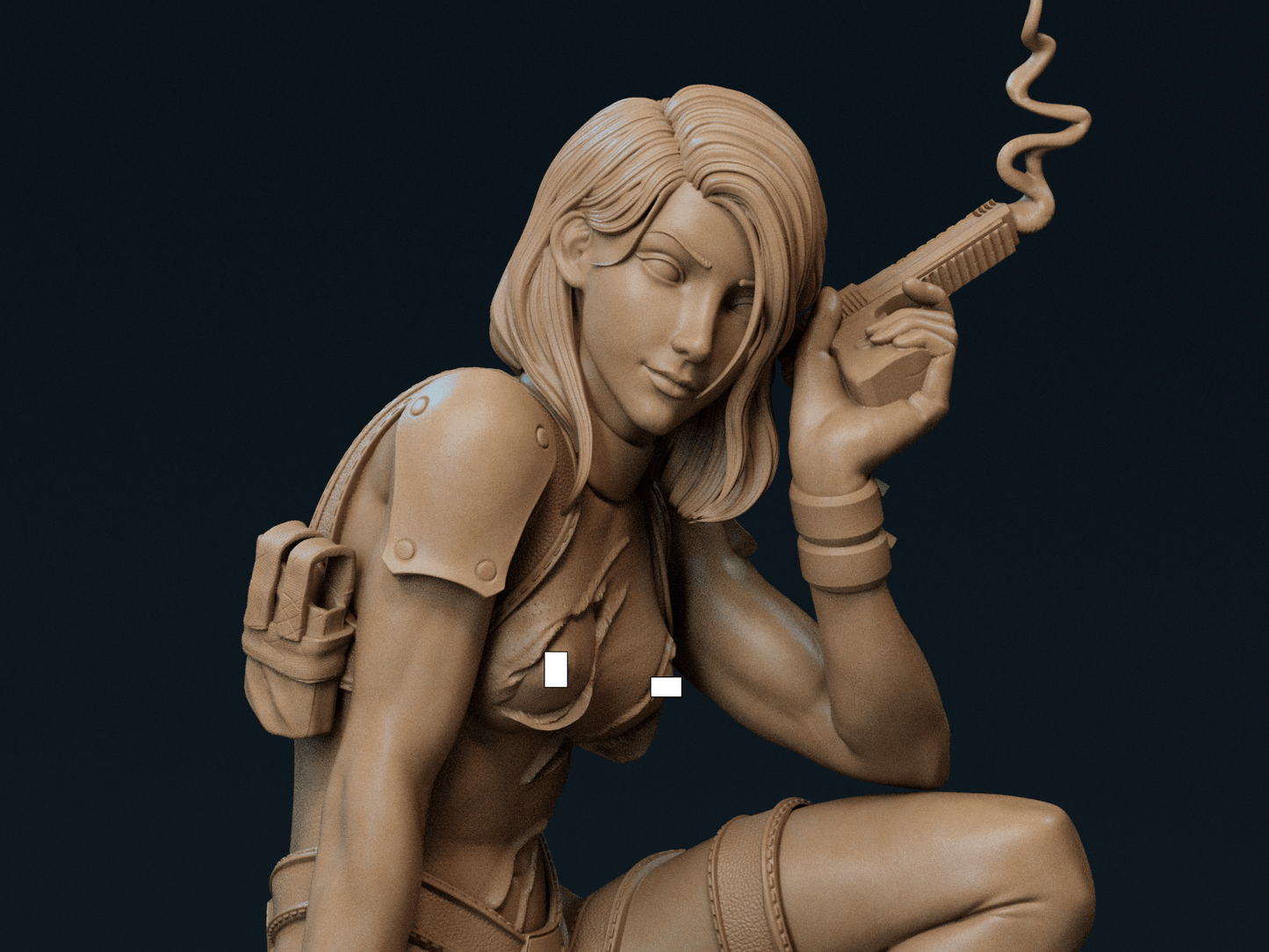 Domino - CA 3D Studios - Dark Forge Arts
