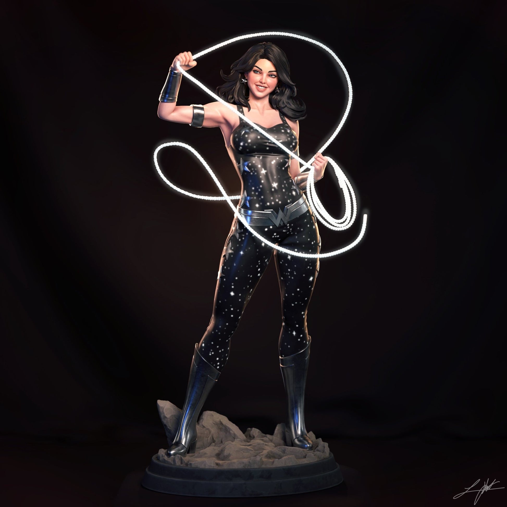 Donna Troy - Abe3D - Dark Forge Arts