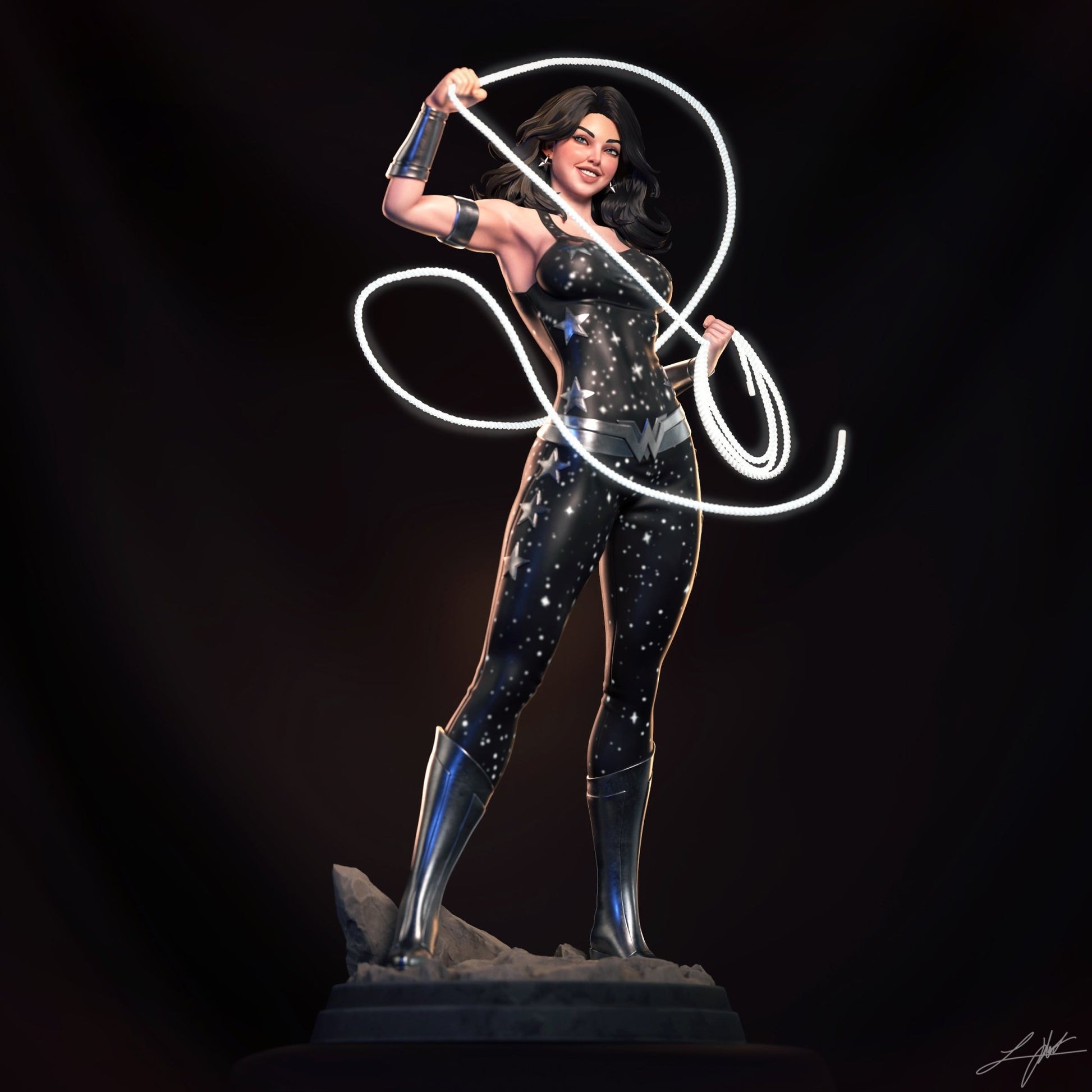 Donna Troy - Abe3D - Dark Forge Arts