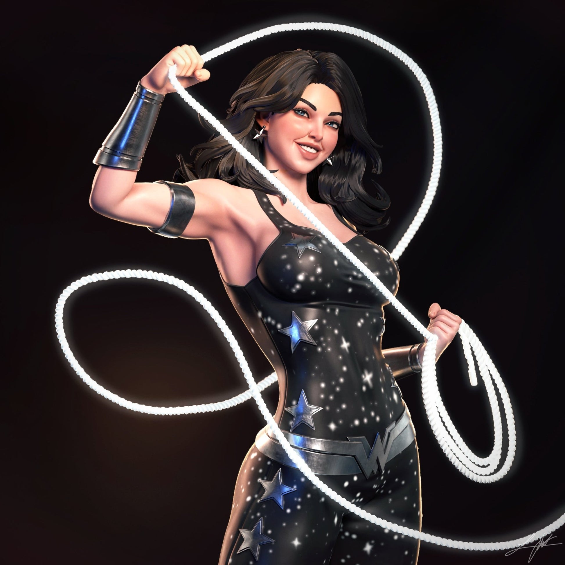 Donna Troy - Abe3D - Dark Forge Arts