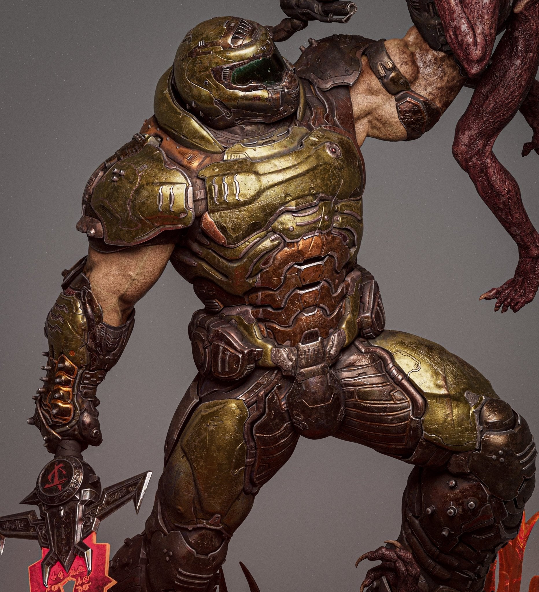 Doom Slayer - CA 3D Studios - Dark Forge Arts