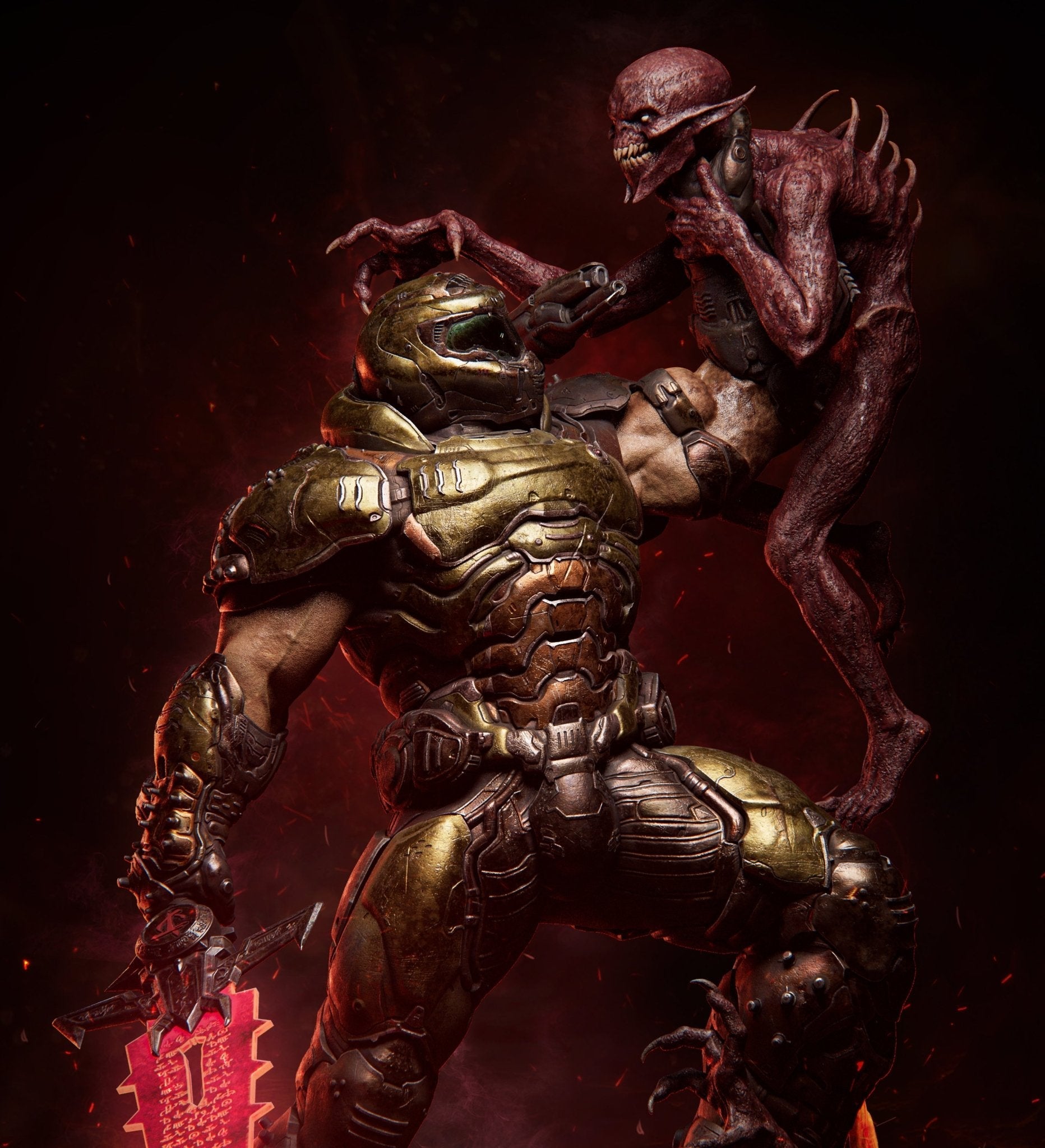 Doom Slayer - CA 3D Studios - Dark Forge Arts