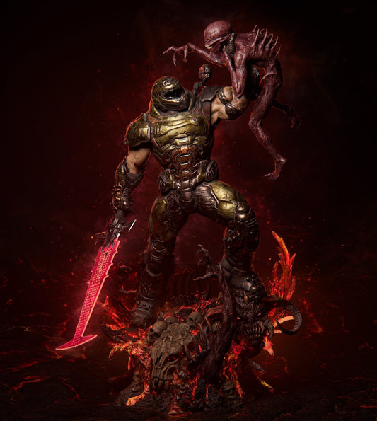 Doom Slayer - CA 3D Studios - Dark Forge Arts