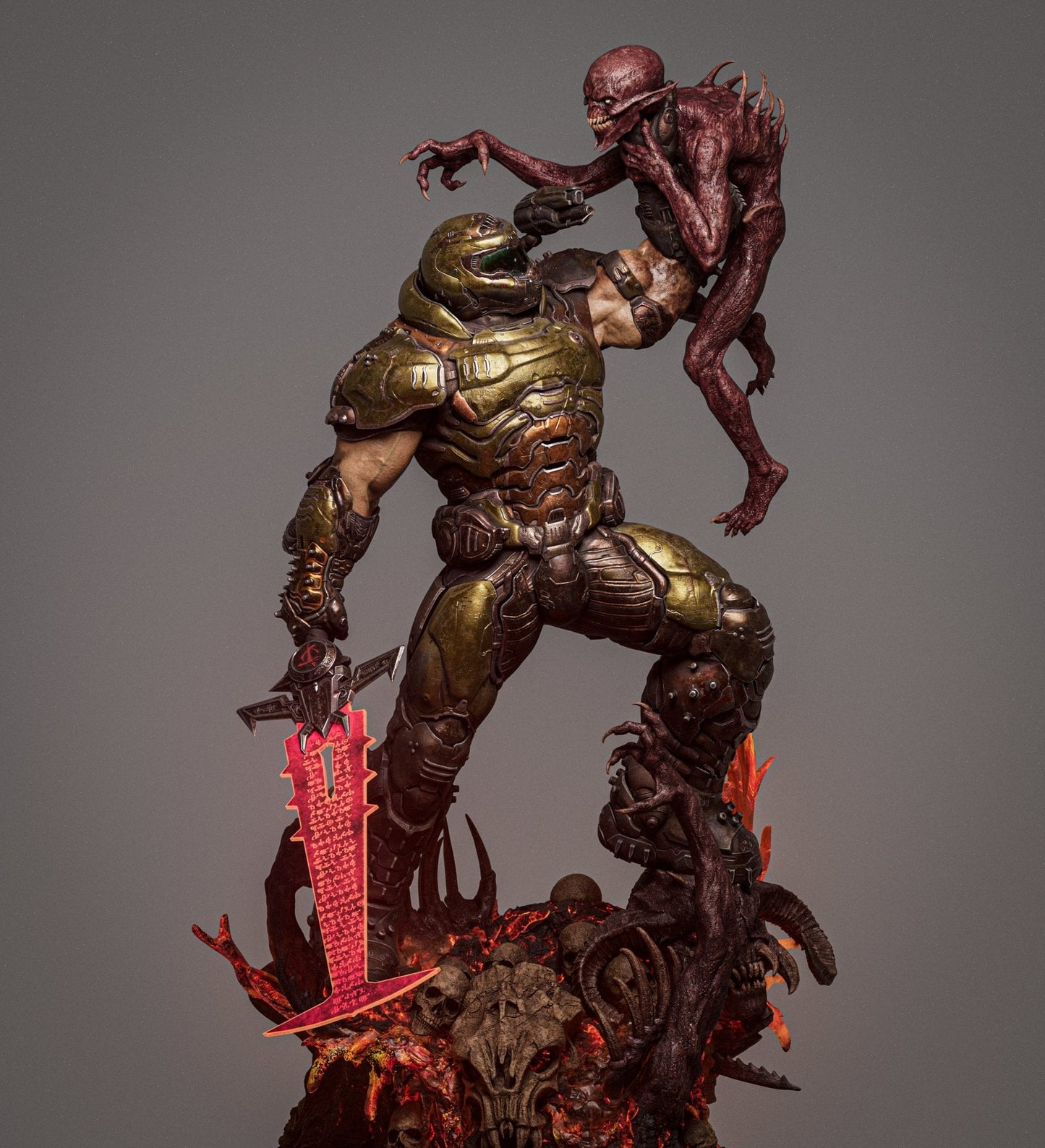 Doom Slayer - CA 3D Studios - Dark Forge Arts