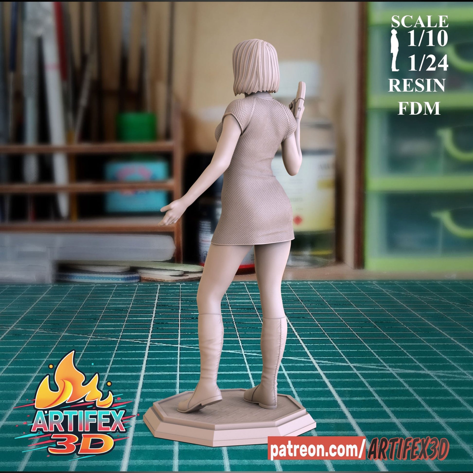 Dr Carol Marcus - Artifex3D - Dark Forge Arts