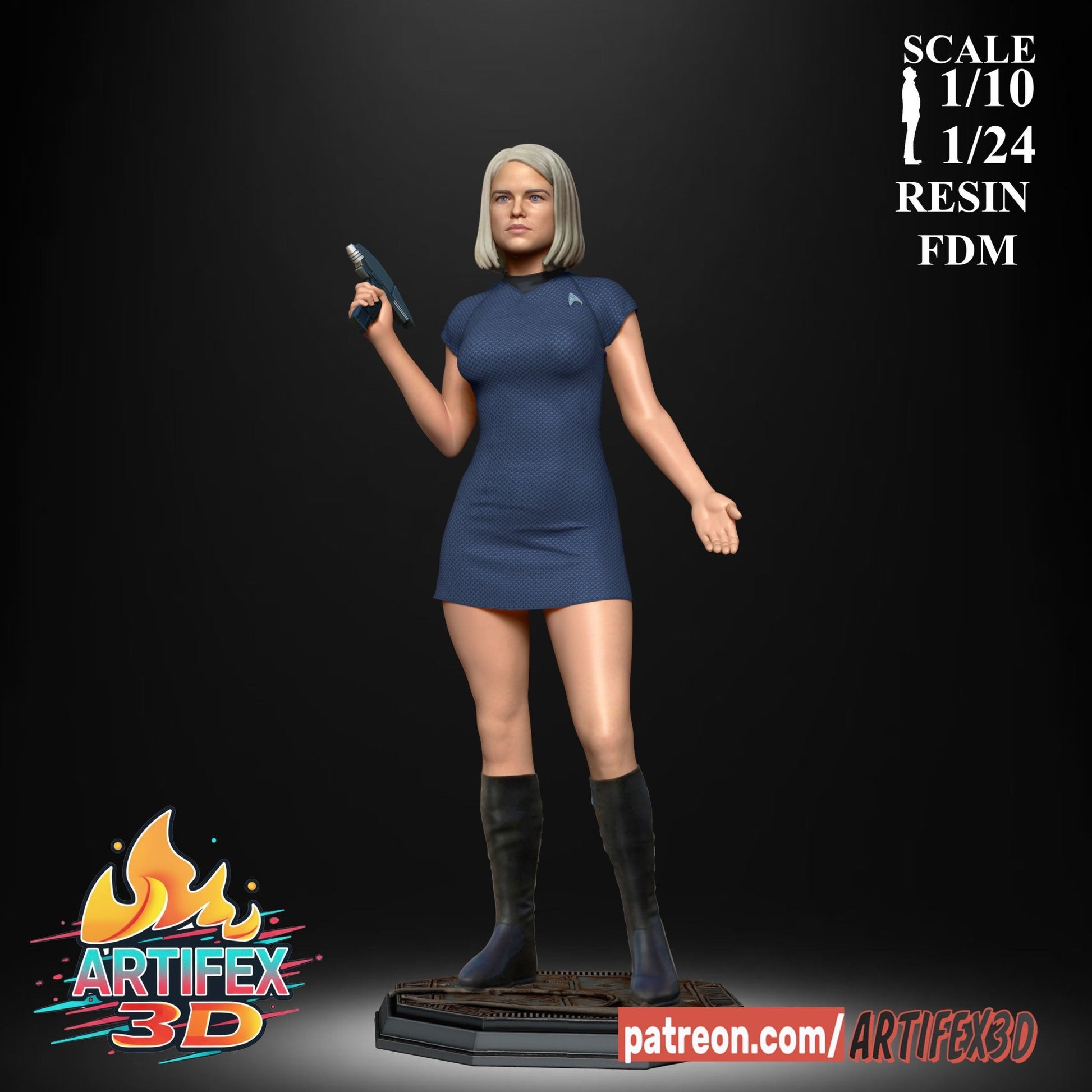 Dr Carol Marcus - Artifex3D - Dark Forge Arts