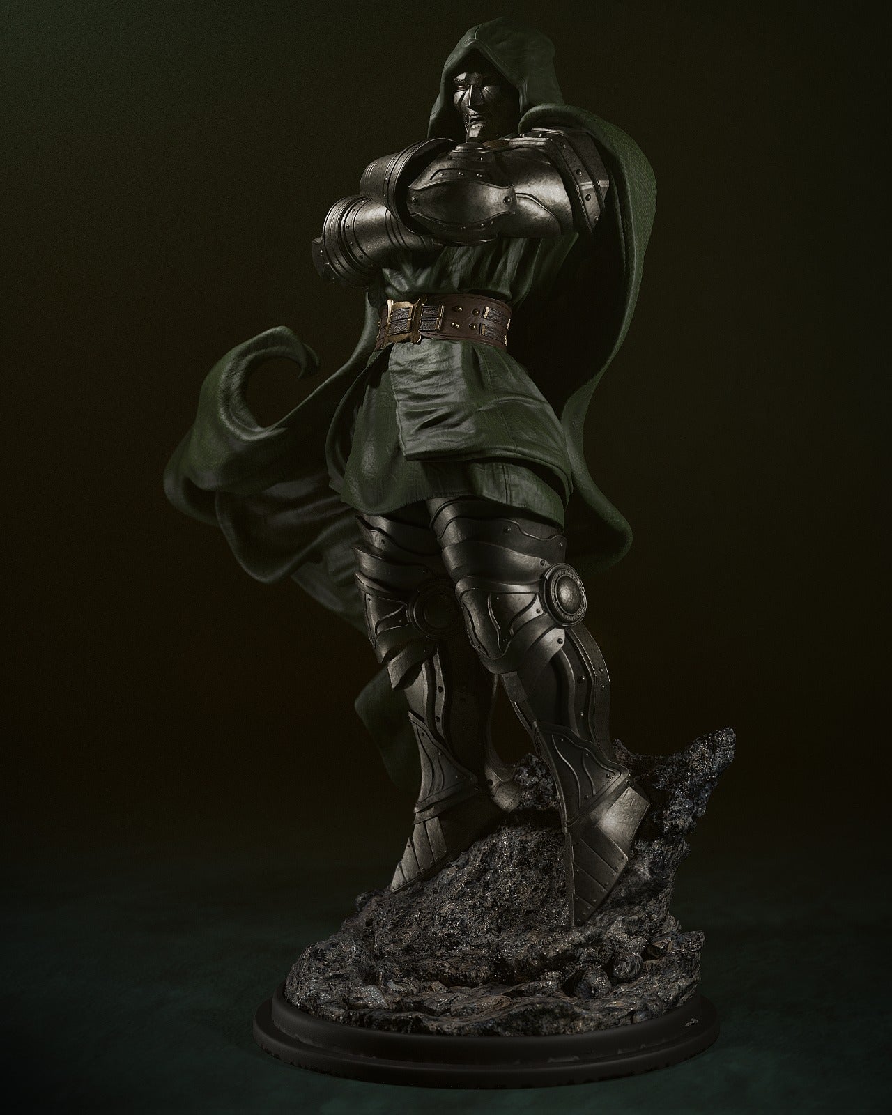 Dr Doom - CA 3D Studios - Dark Forge Arts