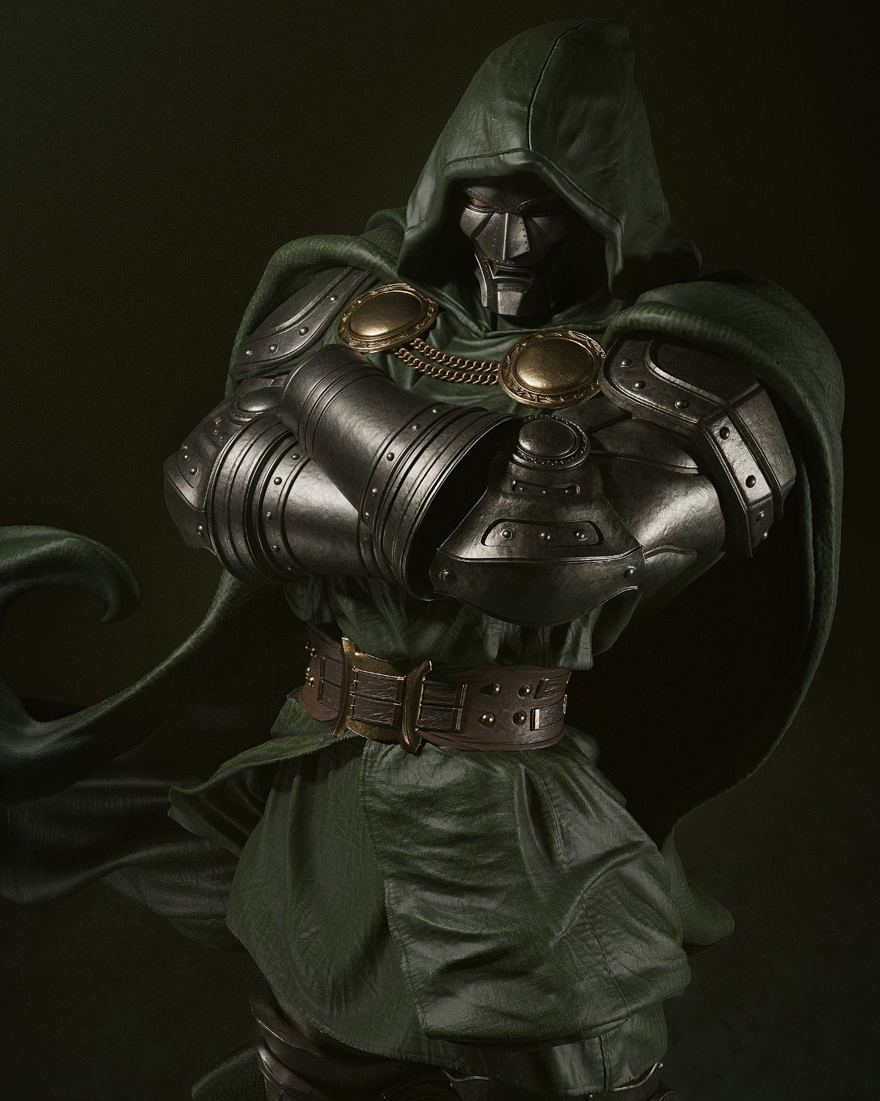 Dr Doom - CA 3D Studios - Dark Forge Arts