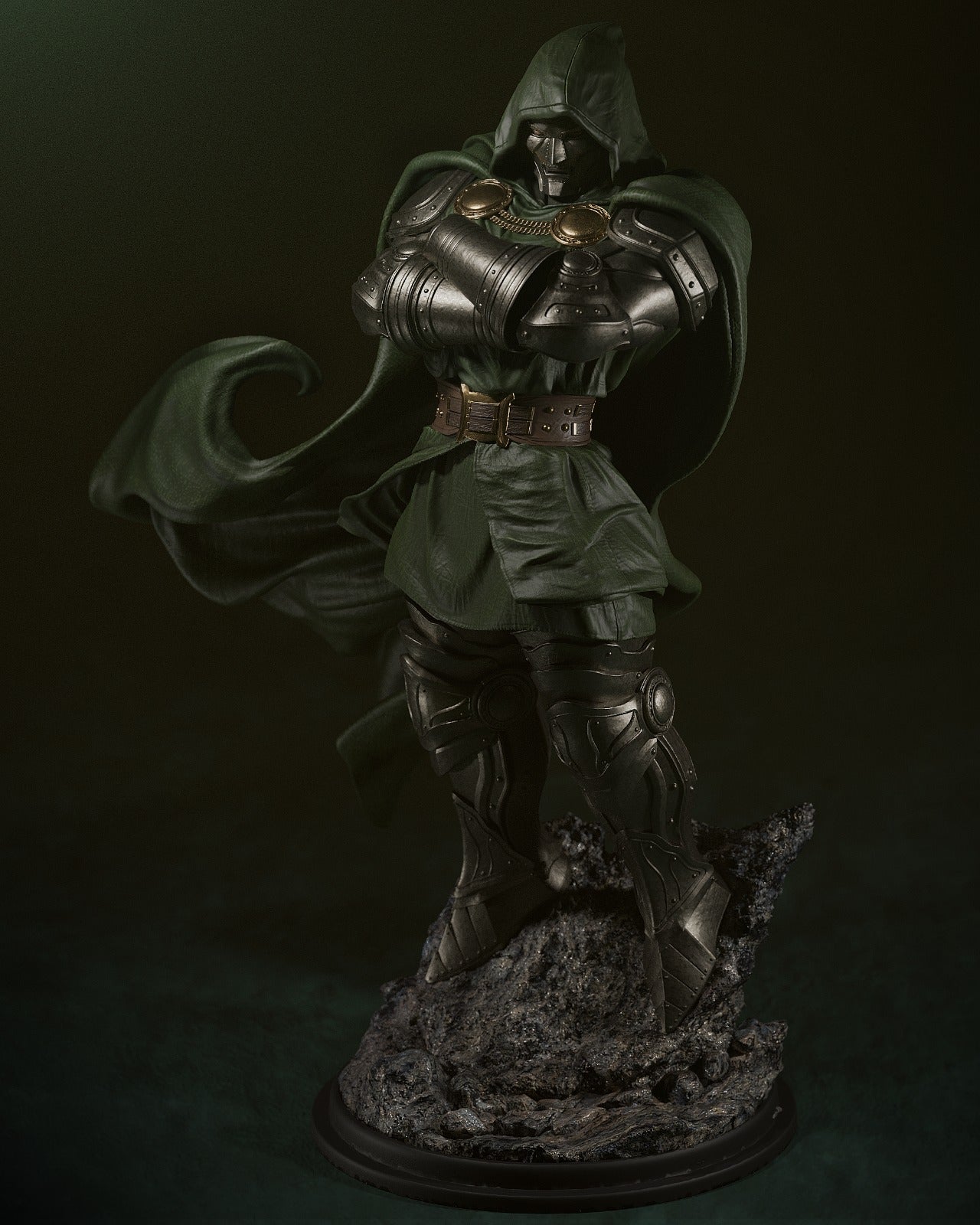 Dr Doom - CA 3D Studios - Dark Forge Arts