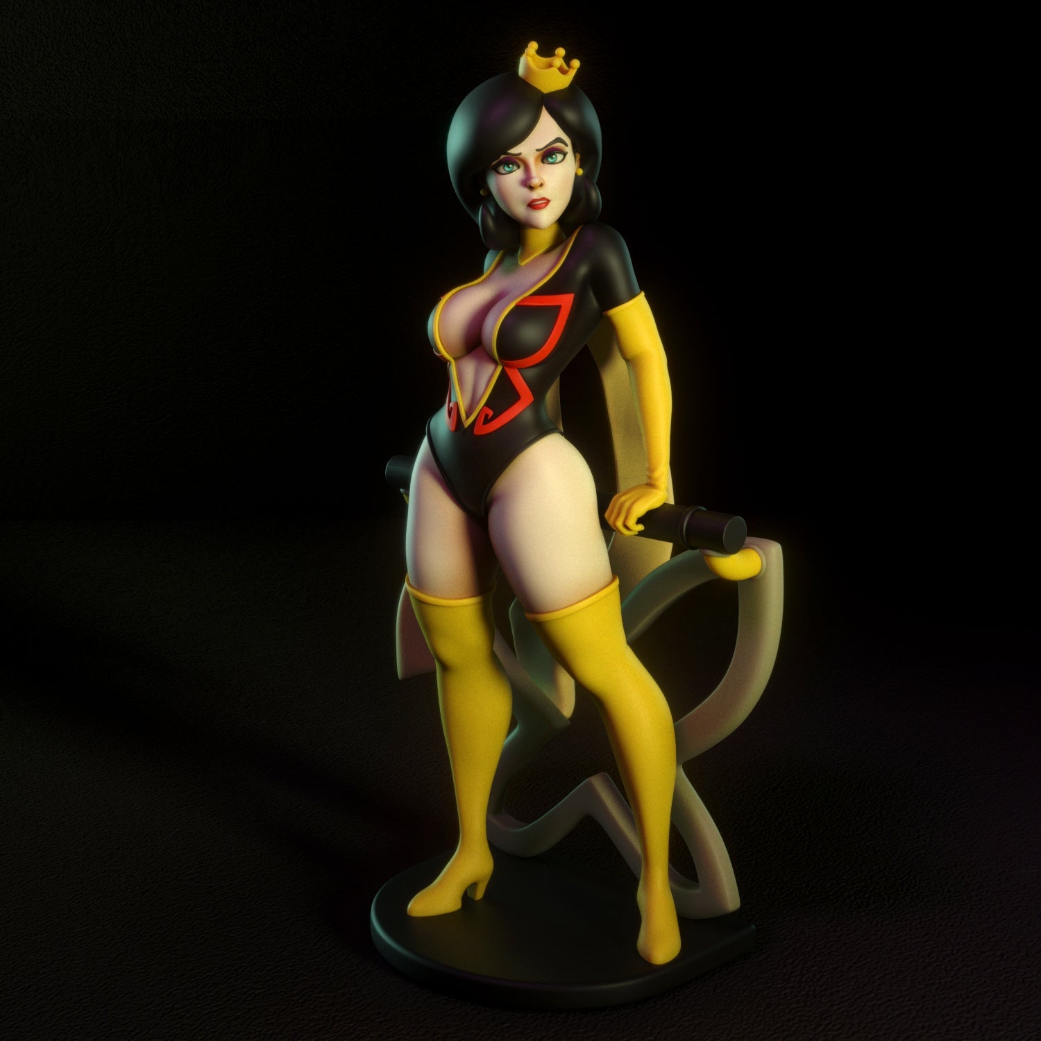 Dr Mrs The Monarch - Torrida Minis - Dark Forge Arts