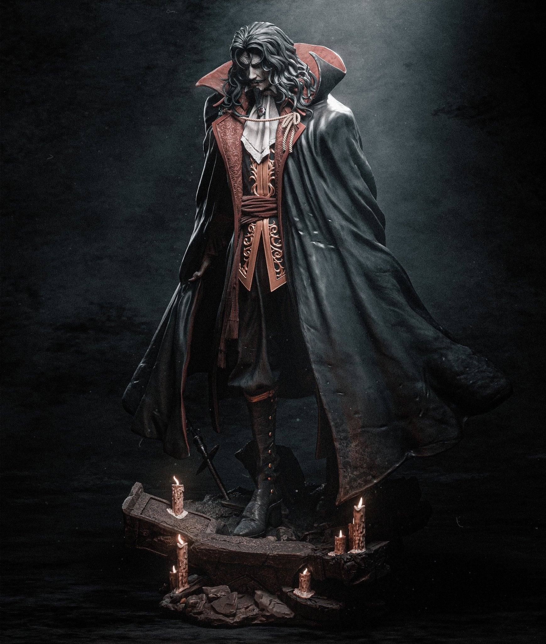 Dracula - CA 3D Studios - Dark Forge Arts