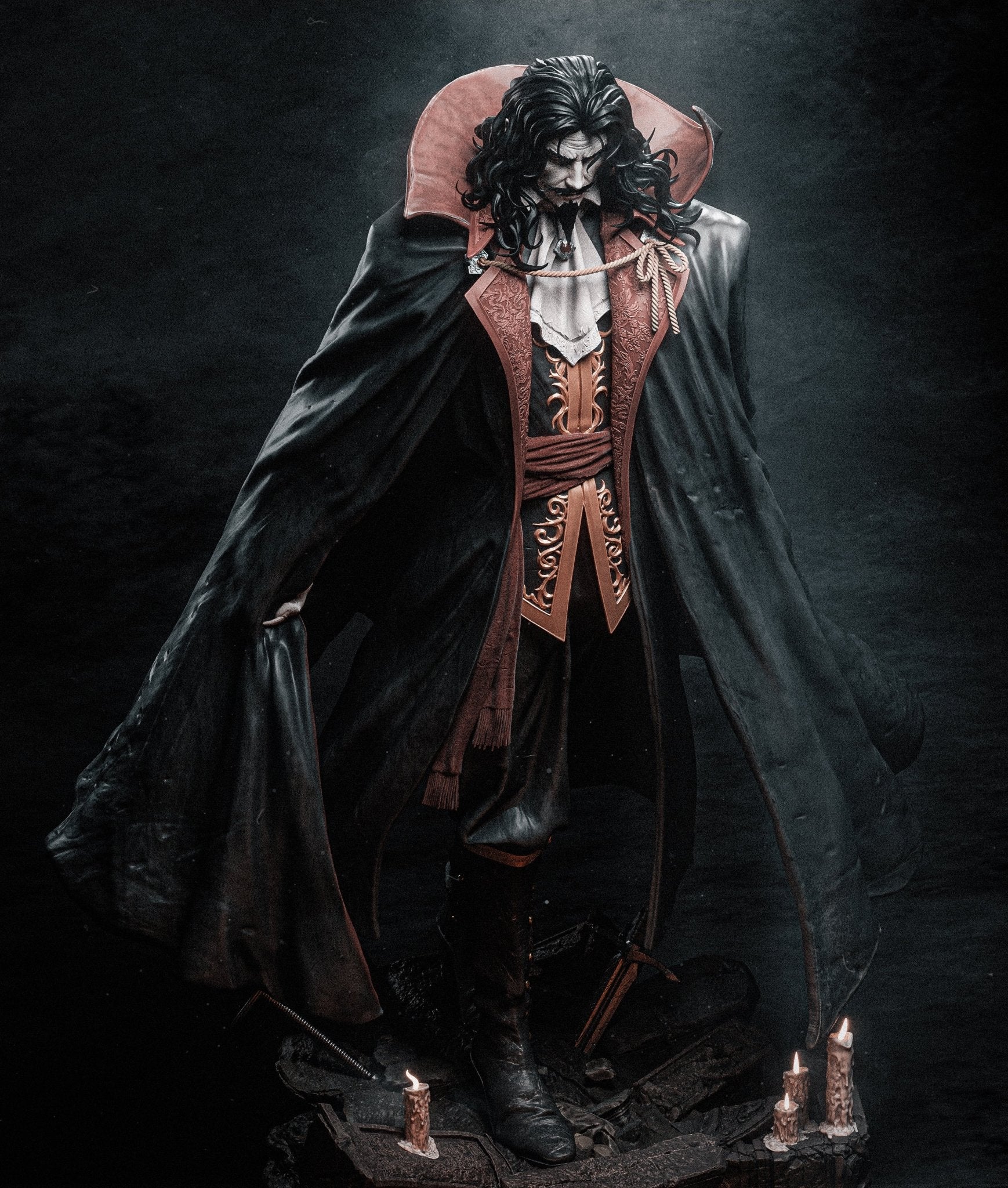 Dracula - CA 3D Studios - Dark Forge Arts